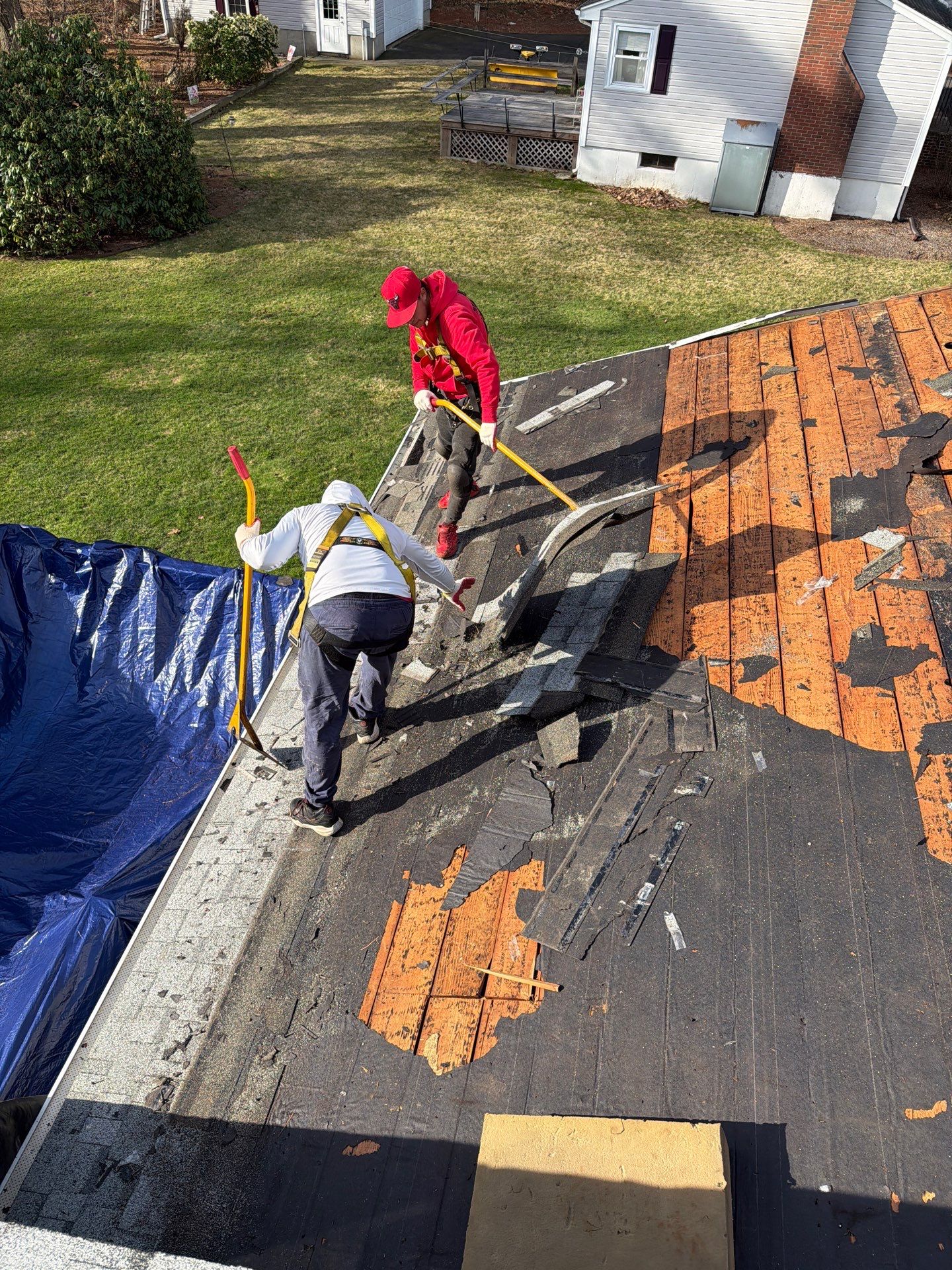 Roof Replacement + Metal Valleys + Snow Belt + Skylights — Carlisle, MA by Mighty Dog Roofing of Greater Middlesex County