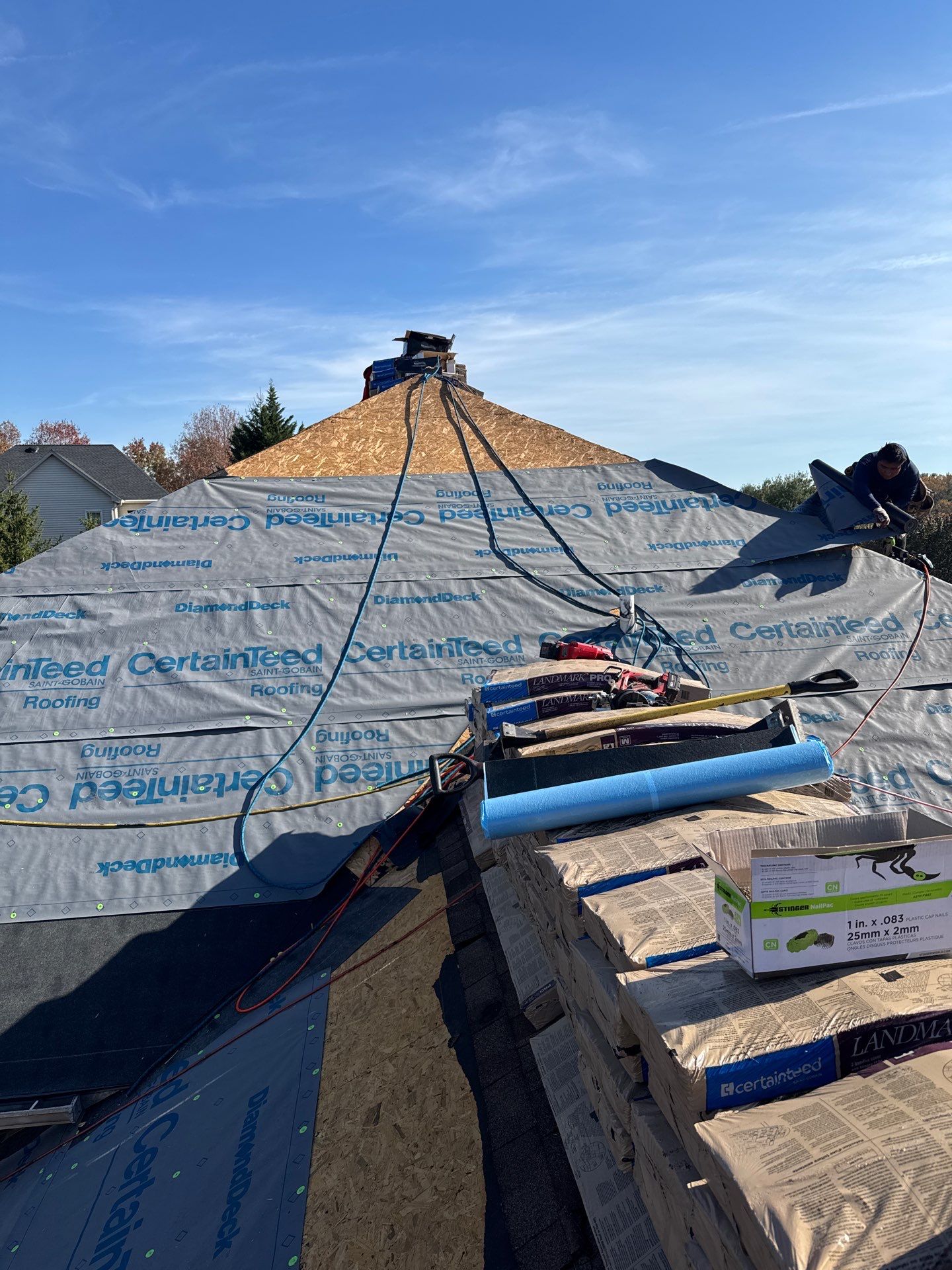 New Roof Replacement  by Alpha Design Services