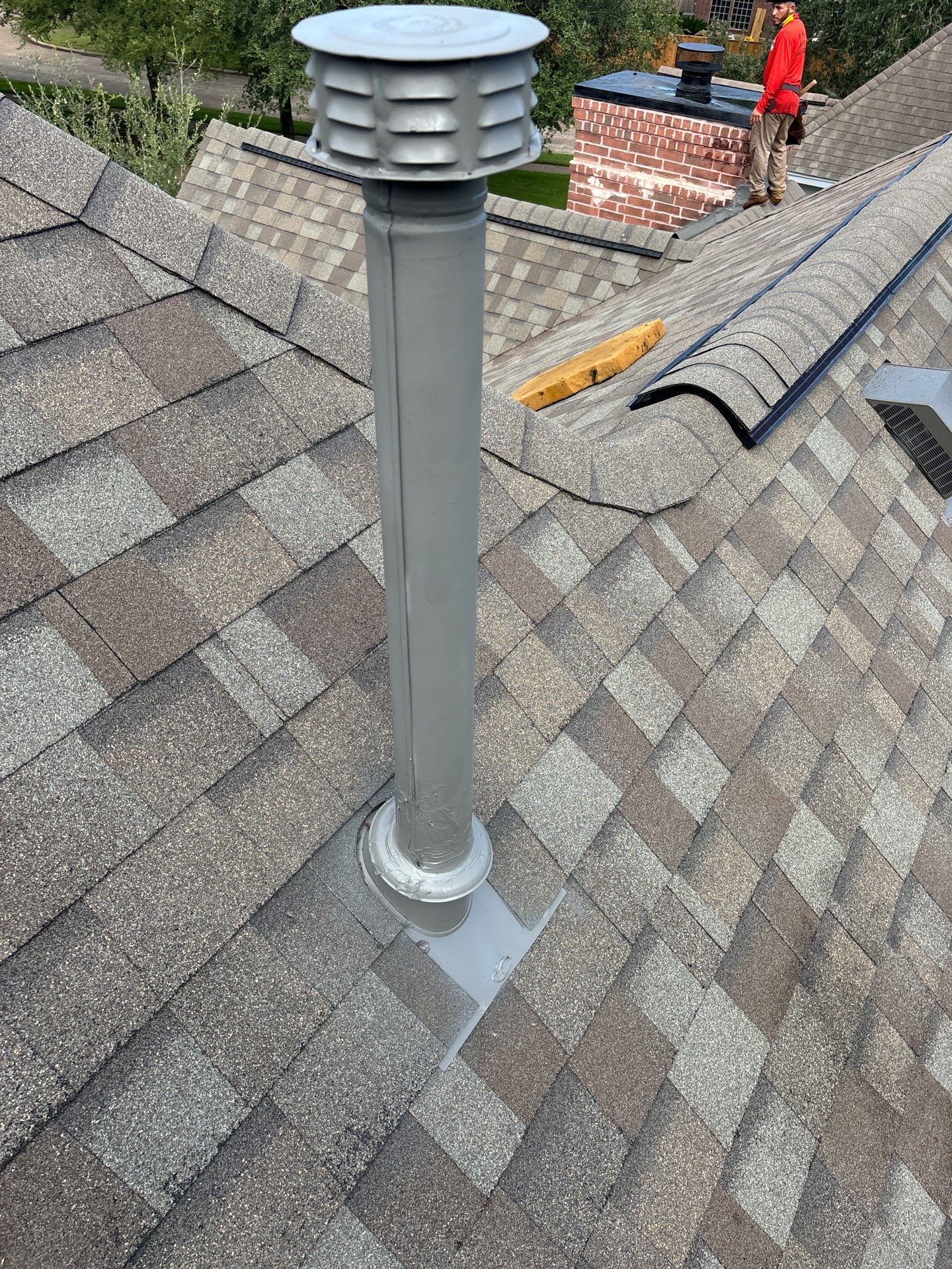 Residential Roofing Installation using Owen's Corning Duration (Lifetime) Shingles by Roof Repair Company