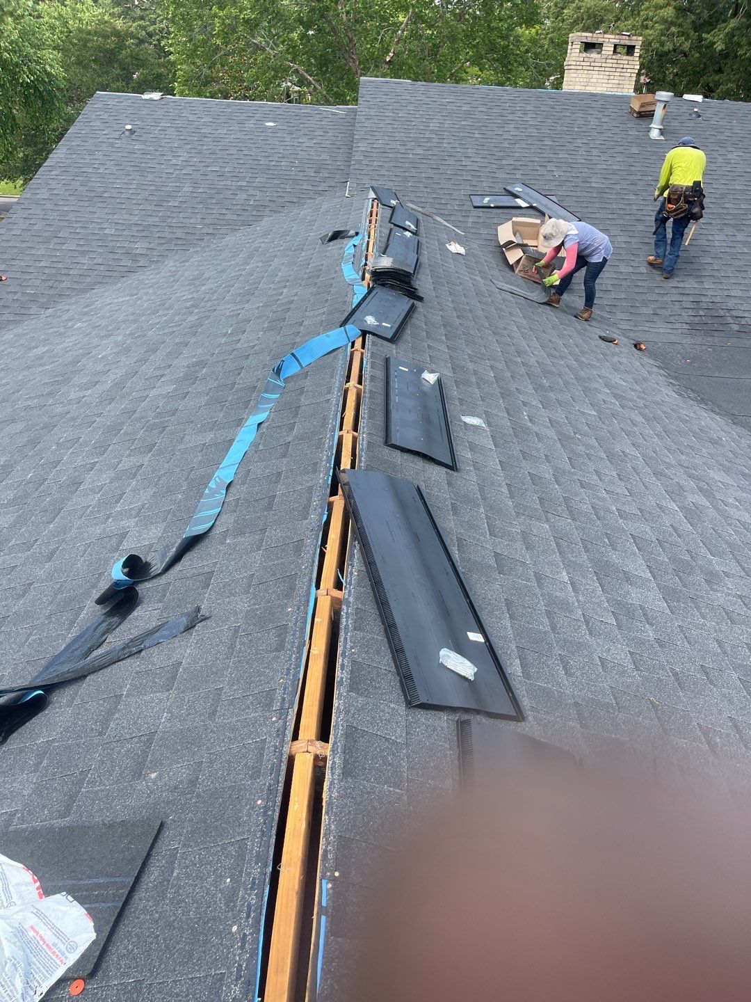 Residential Roofing Installation using Roof Replacement by American Roofing & Construction LLC