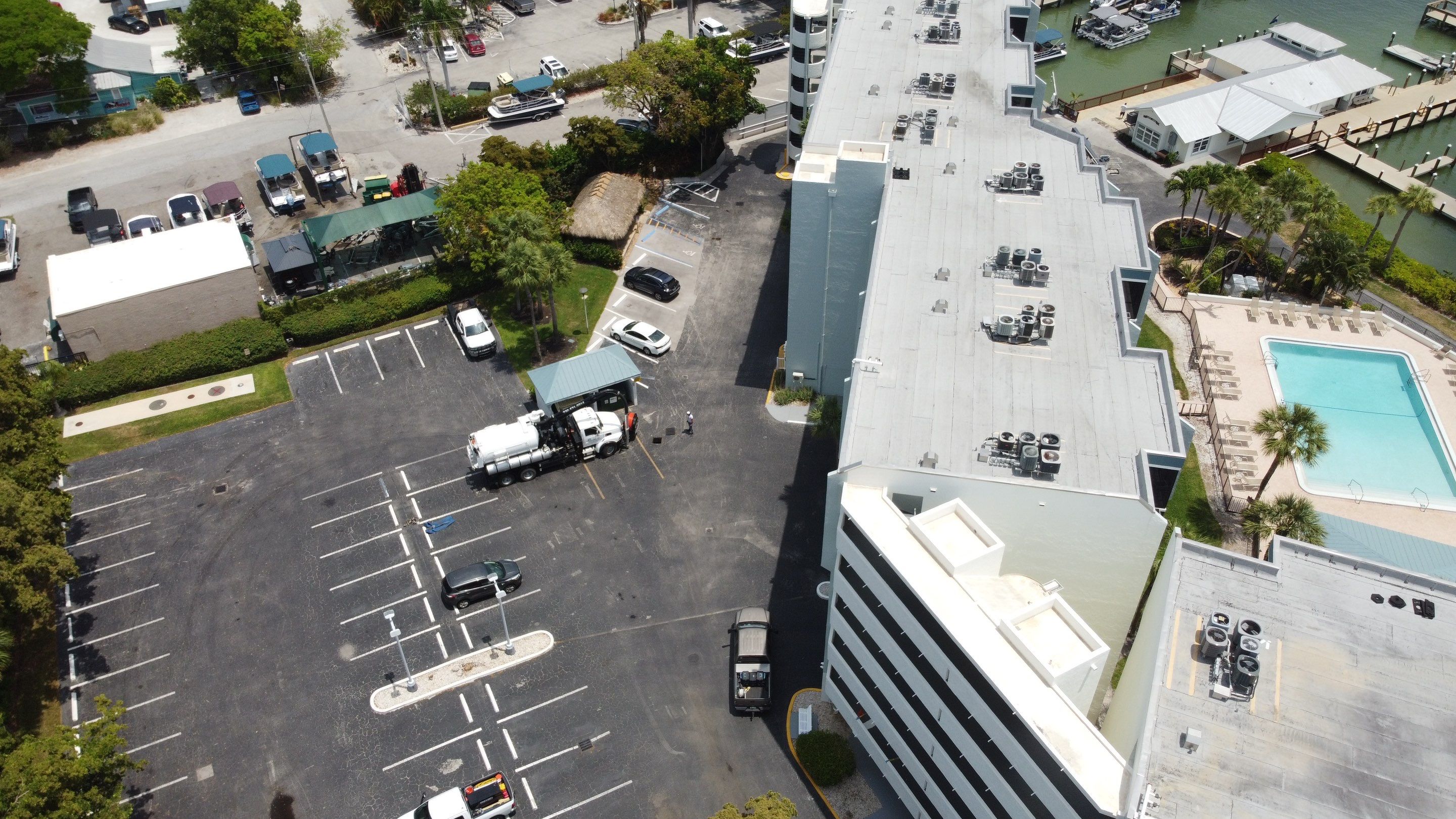 Marco Island Condo Stormwater System Maintenance by Don Mar, Inc. Storm Water Solutions