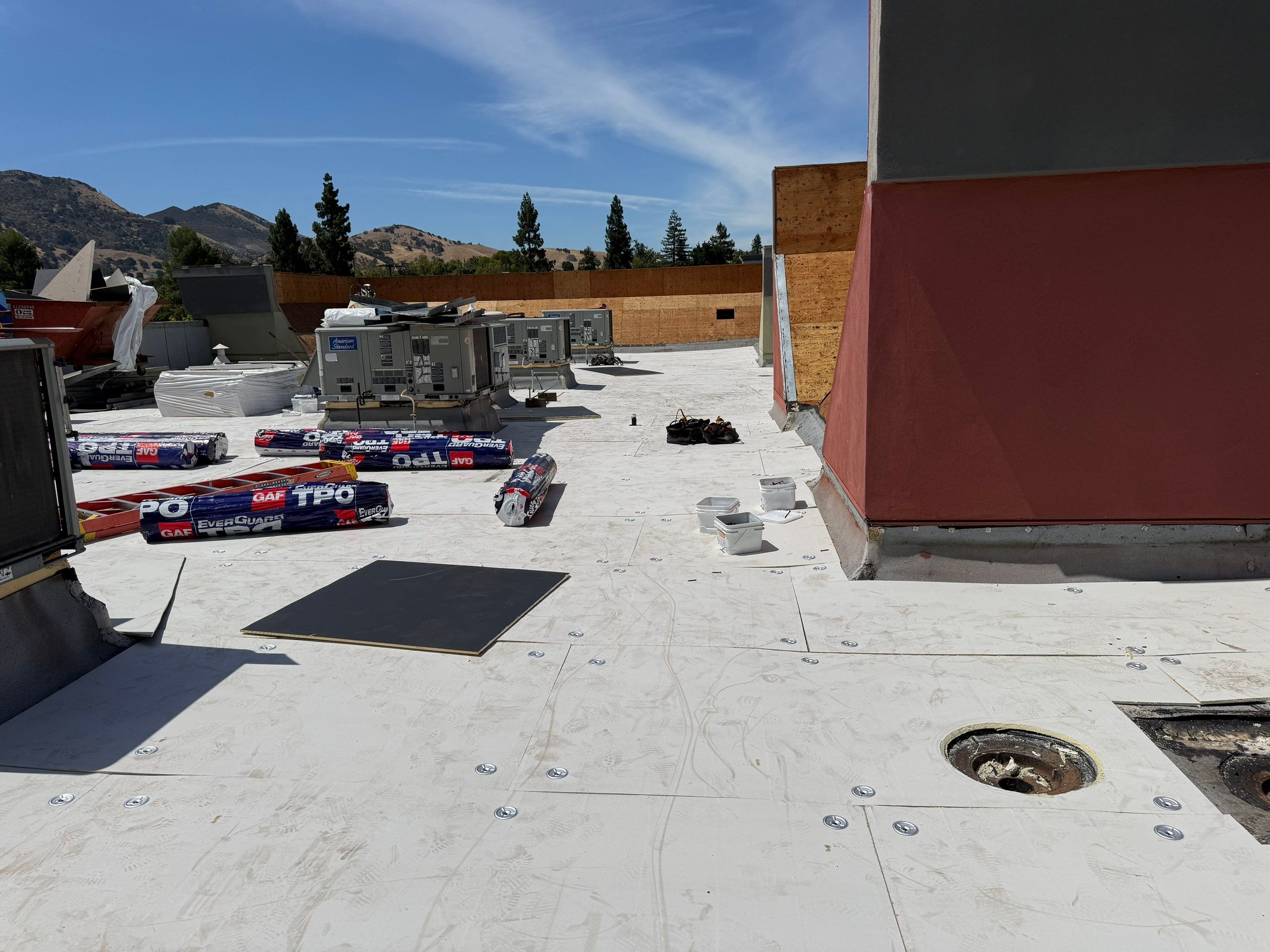 Regency Clayton Valley Shopping Center by Sanchez Single Ply Roofing