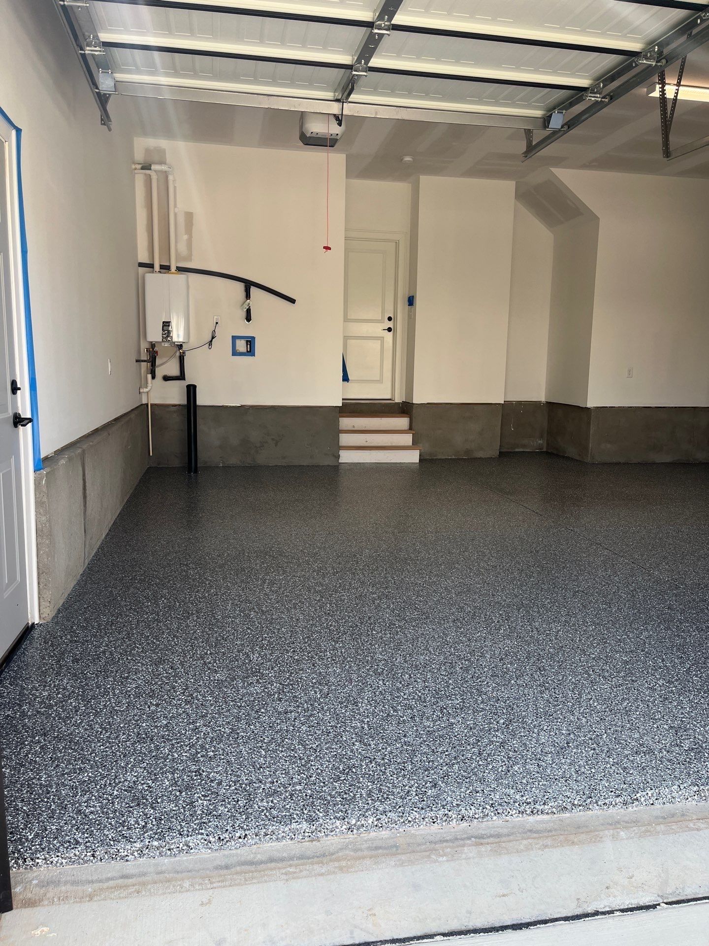 Garage Floor Coating using Wombat by My Garage Floor Guys