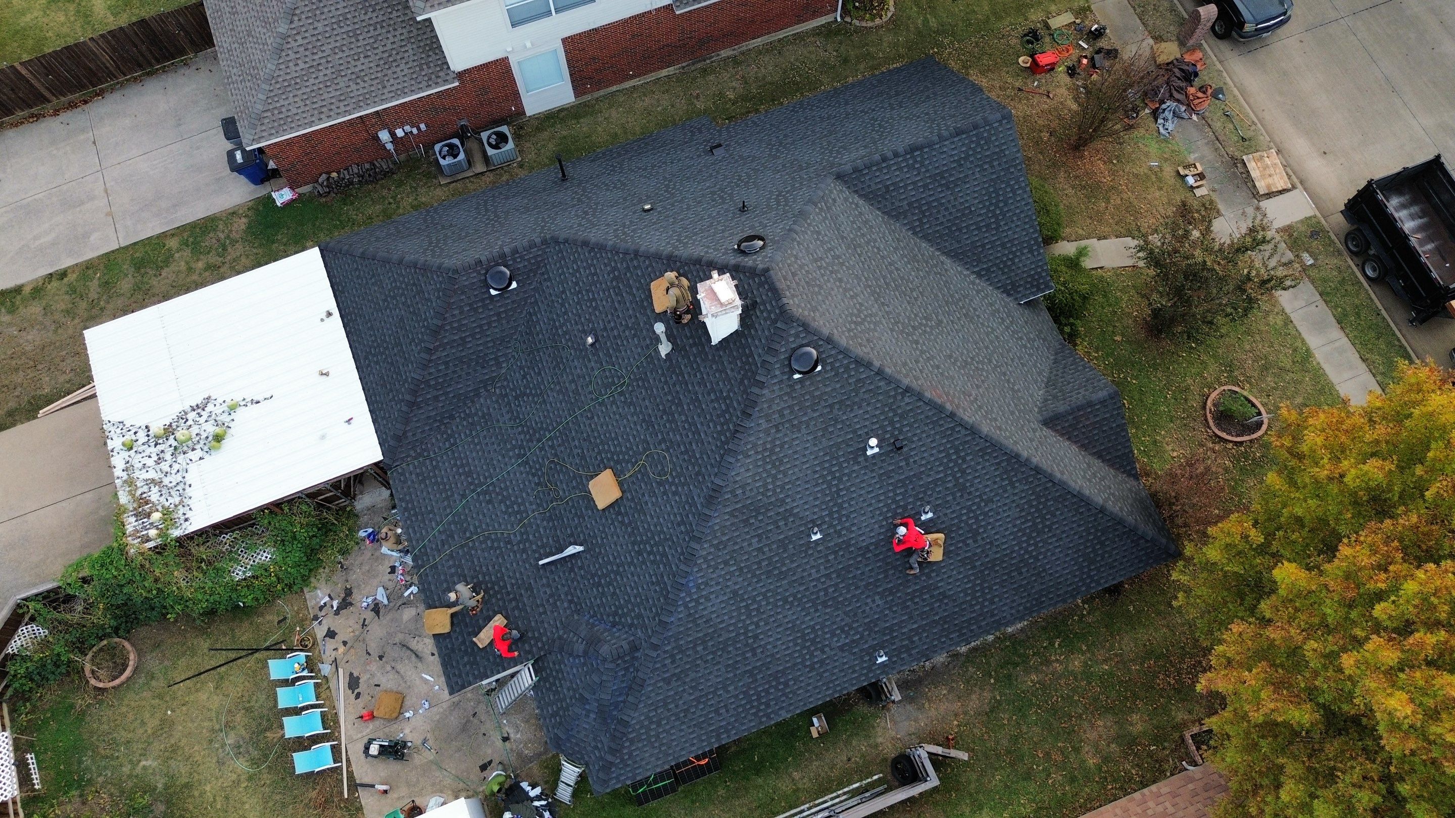 Project in Allen  by Zeus Exteriors