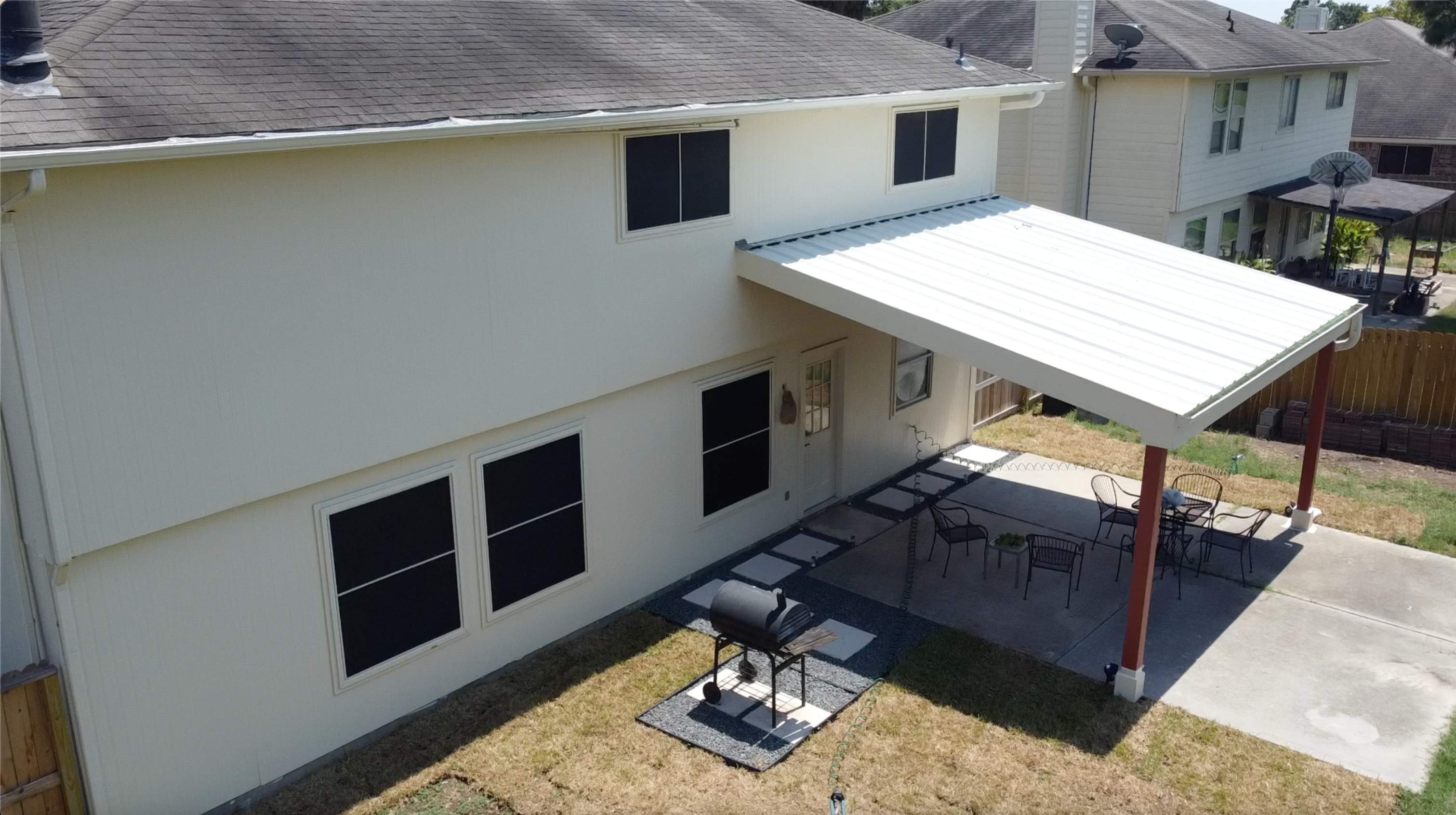 Mrs. Rodgers — Full Exterior Restoration After Storm Damage by Texas Urban Elements