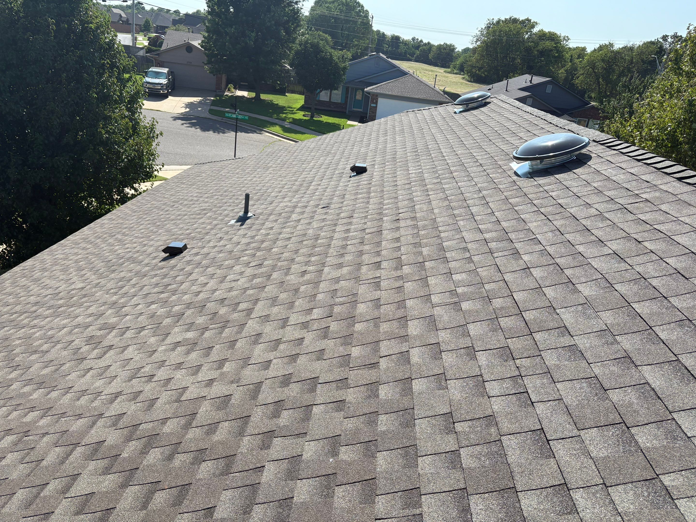 roof replacement & gutter replacement in Oklahoma City by McCann's Roofing and Construction