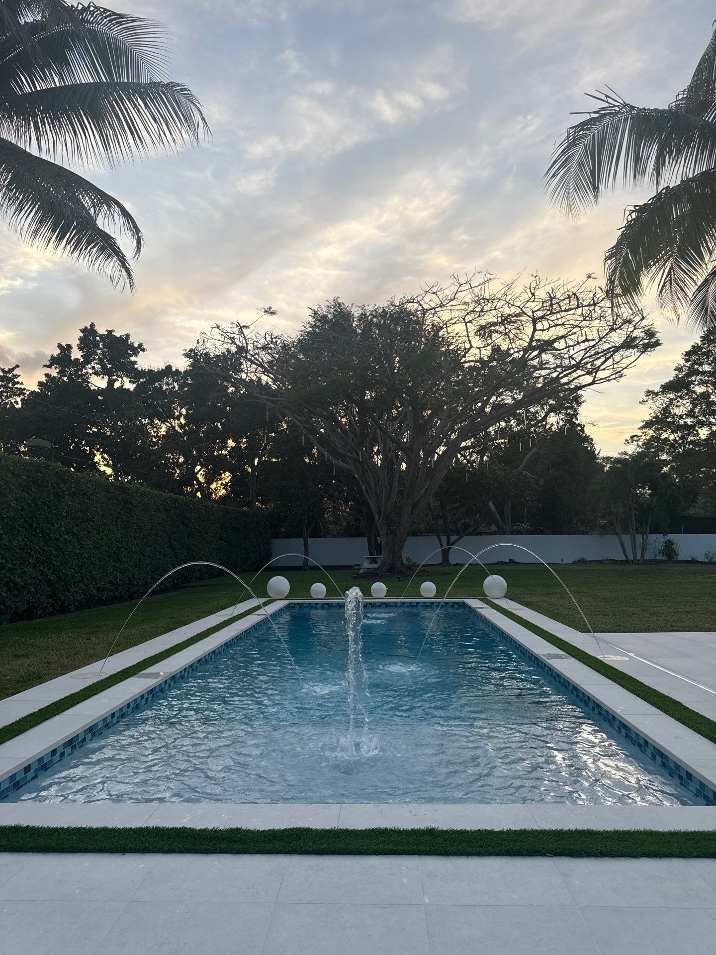 Project in South Miami by ROSMEL POOLS INC