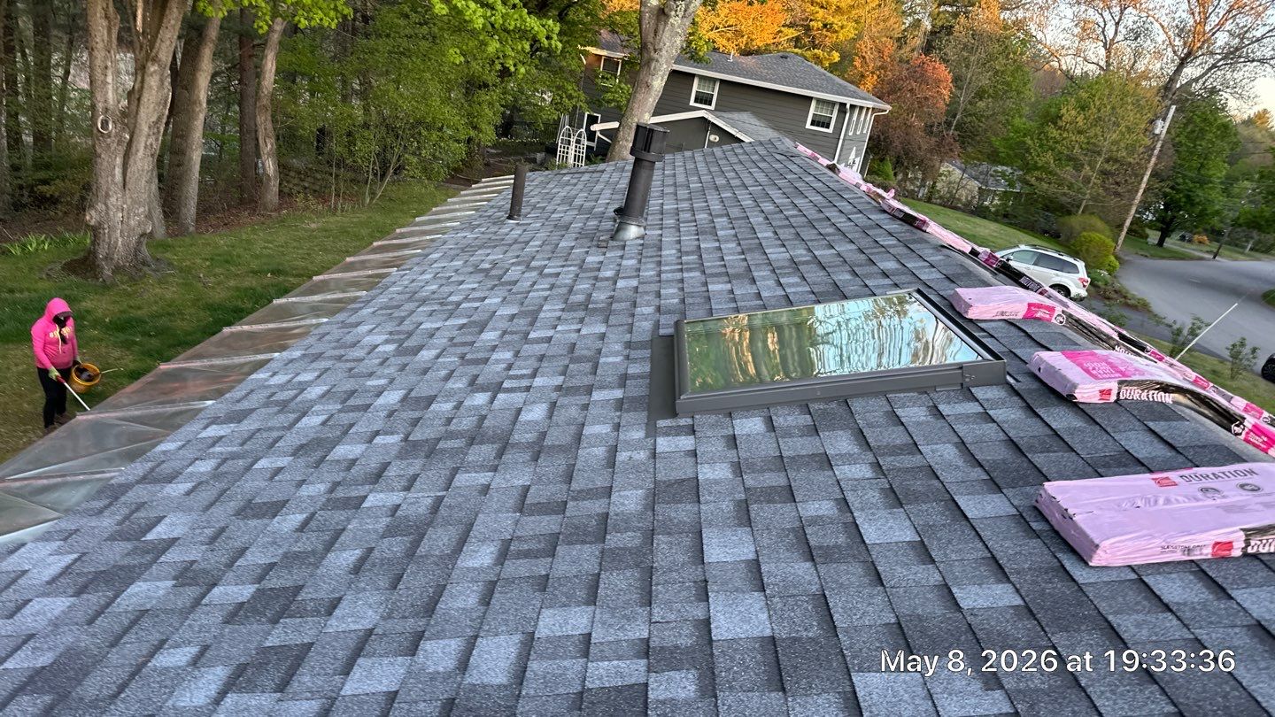 Roof Replacement + Ice Belt + Metal Valleys | Chelmsford, MA by Mighty Dog Roofing of Greater Middlesex County