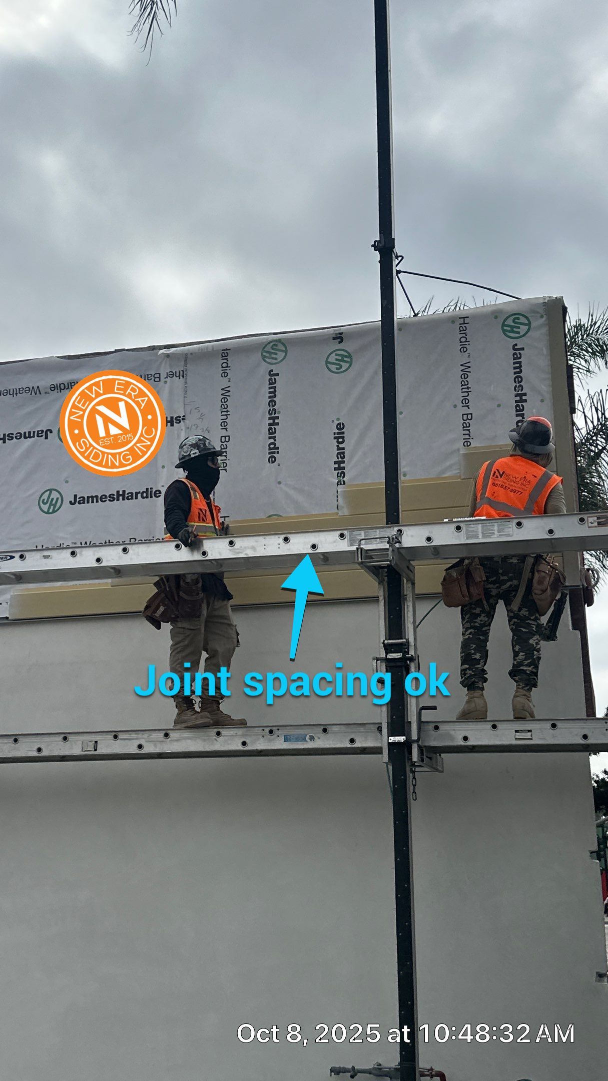 V-Grove on commercial project   by New Era Siding Inc 