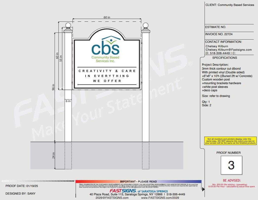 Community Based Services  by FASTSIGNS of Saratoga Springs 