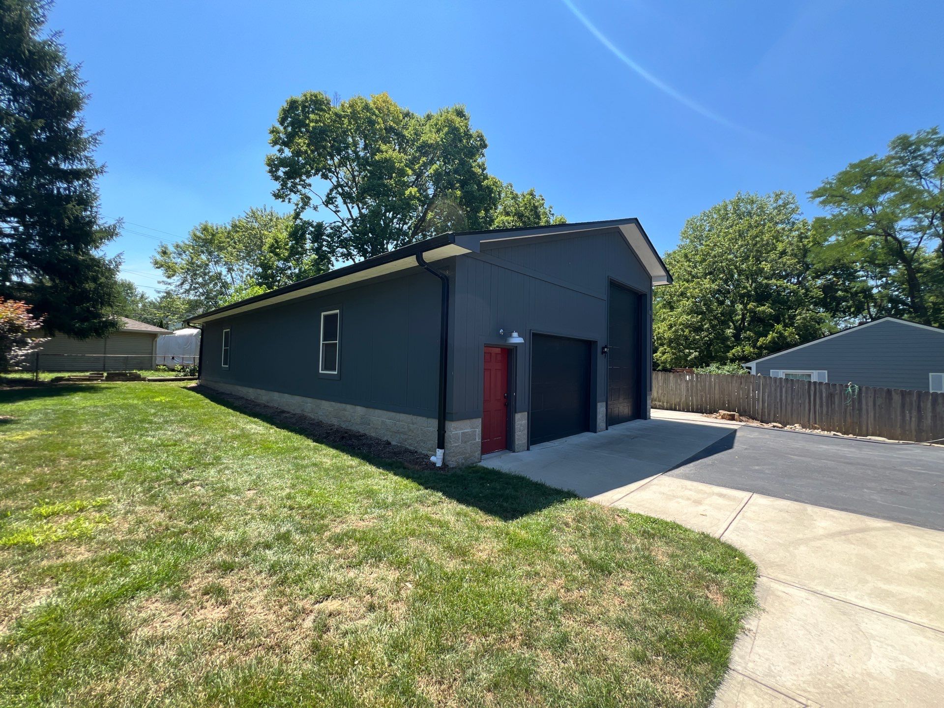 Project in Greenwood by Moss Roofing