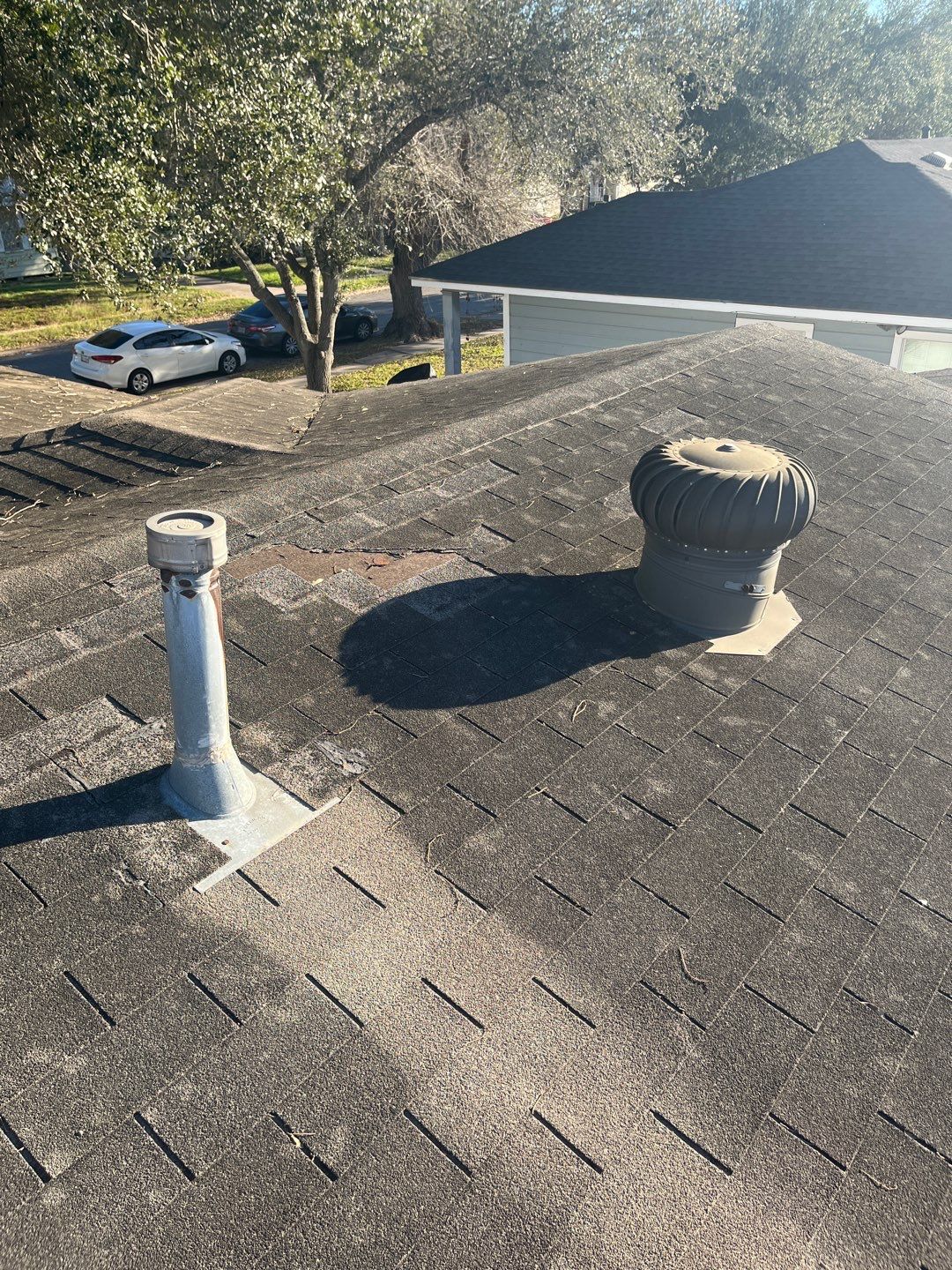 Residential Roofing Installation using GAF Natural Shadow by Lighthouse Roofing