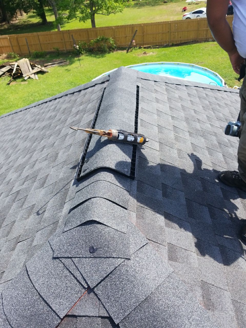 Residential Roofing Installation using Roof repair by American Roofing & Construction LLC
