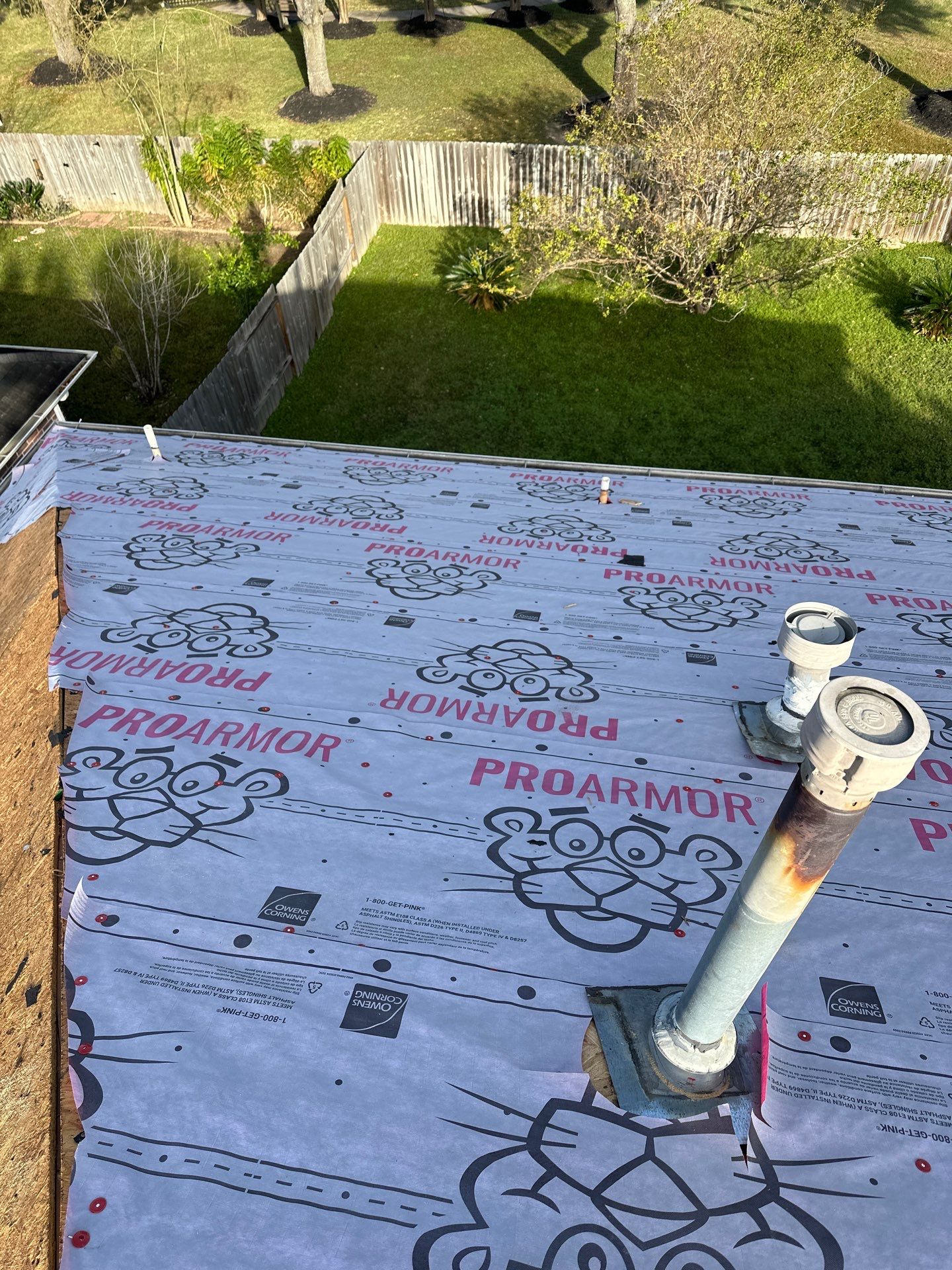 Project in Katy by Motion Roofing