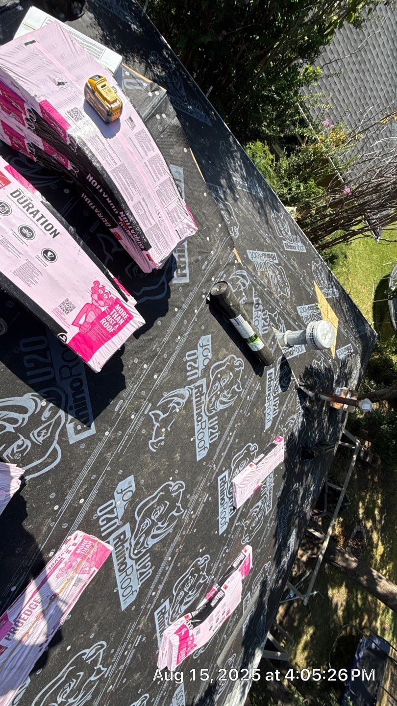 Project in McAlester by Decor Roofing & Restoration