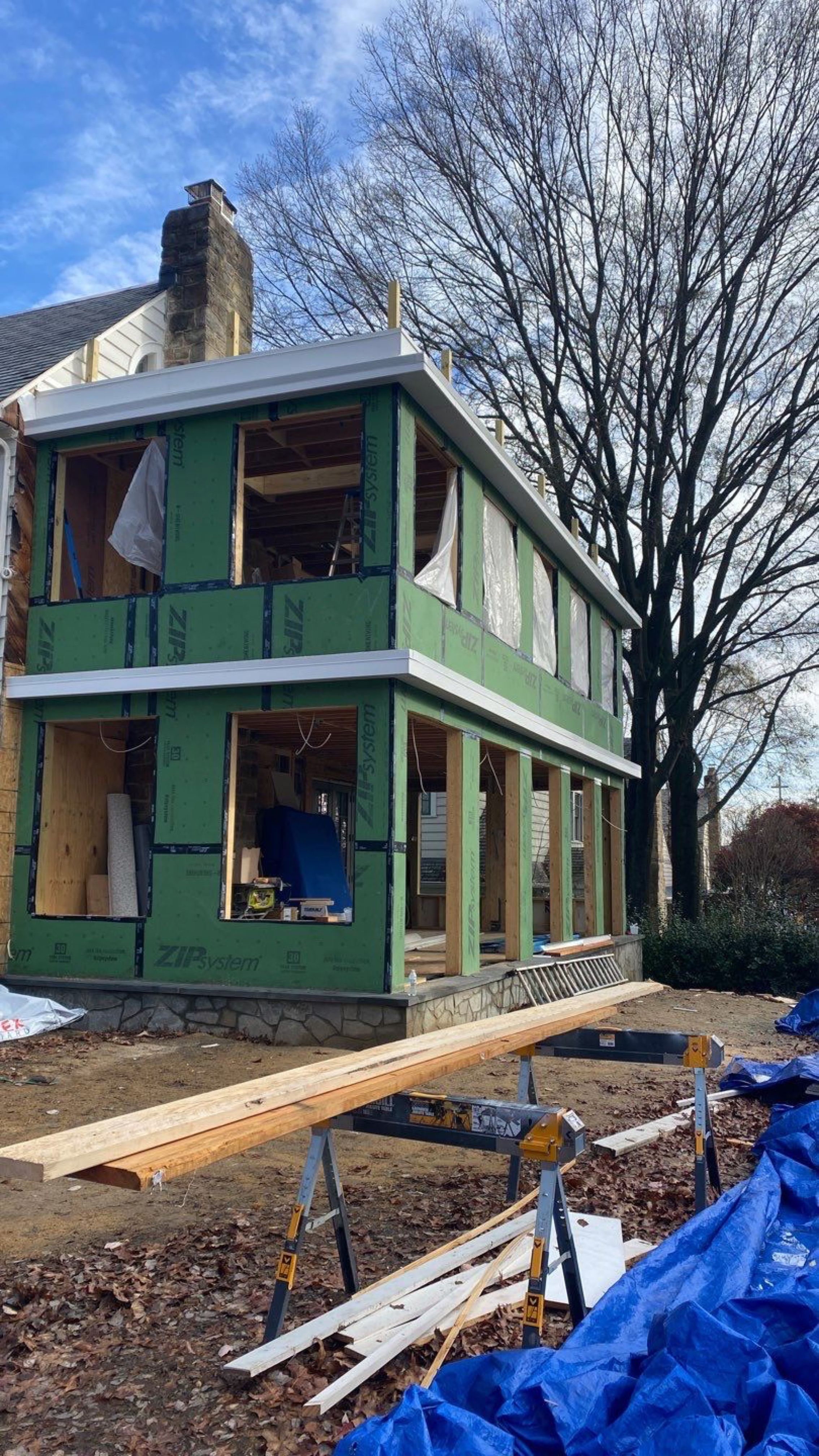 Home adition two floors house by Jesus Master Handyman LLC