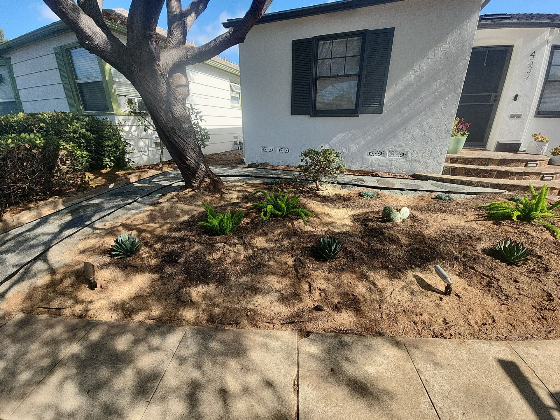 Xeriscape Transformation with River Rock and Irrigation in San Diego by Yard Techs