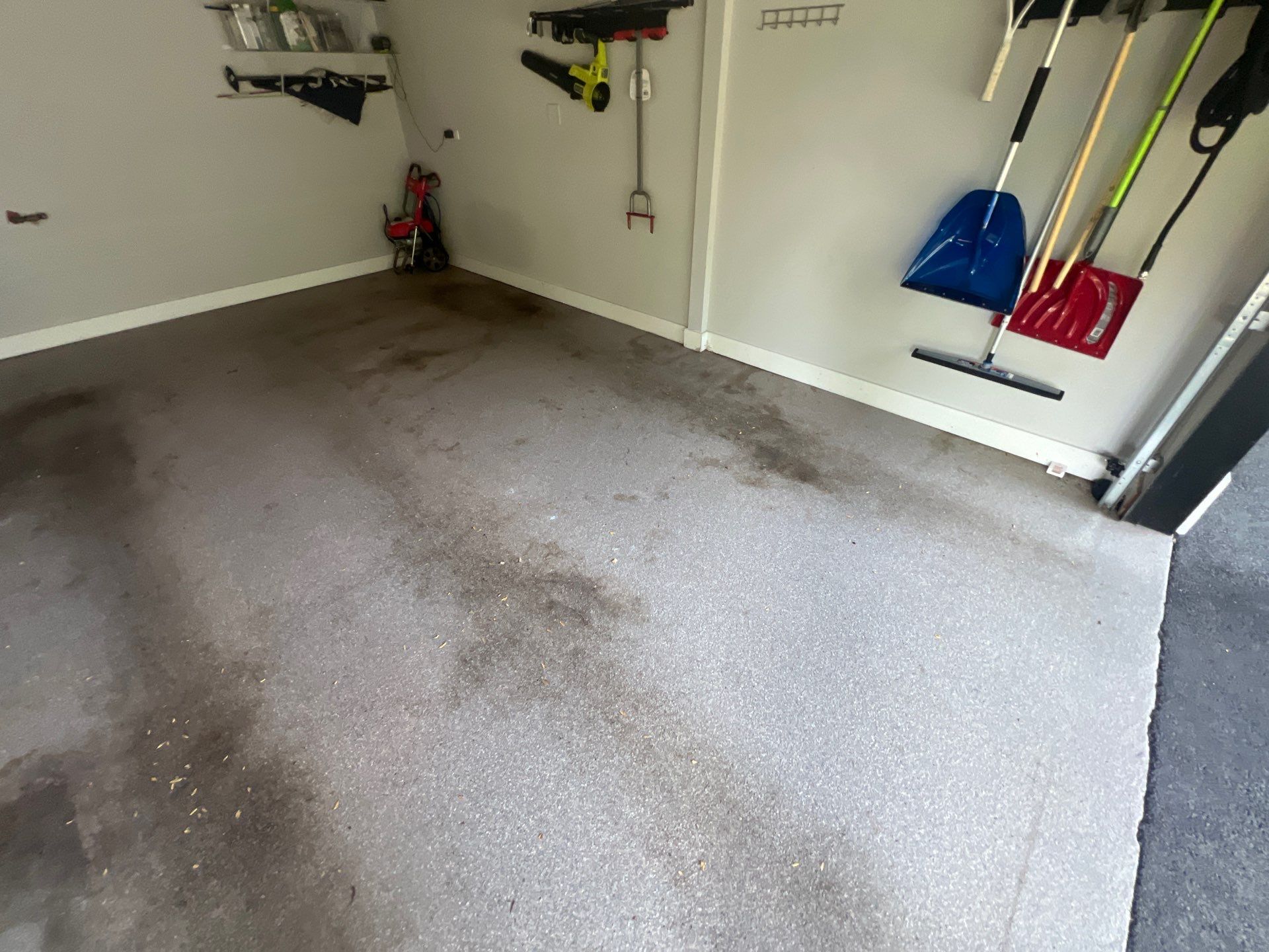 Complete Exterior House, Bluestone & Garage Floor Cleaning by Northern Power Washing LLC.