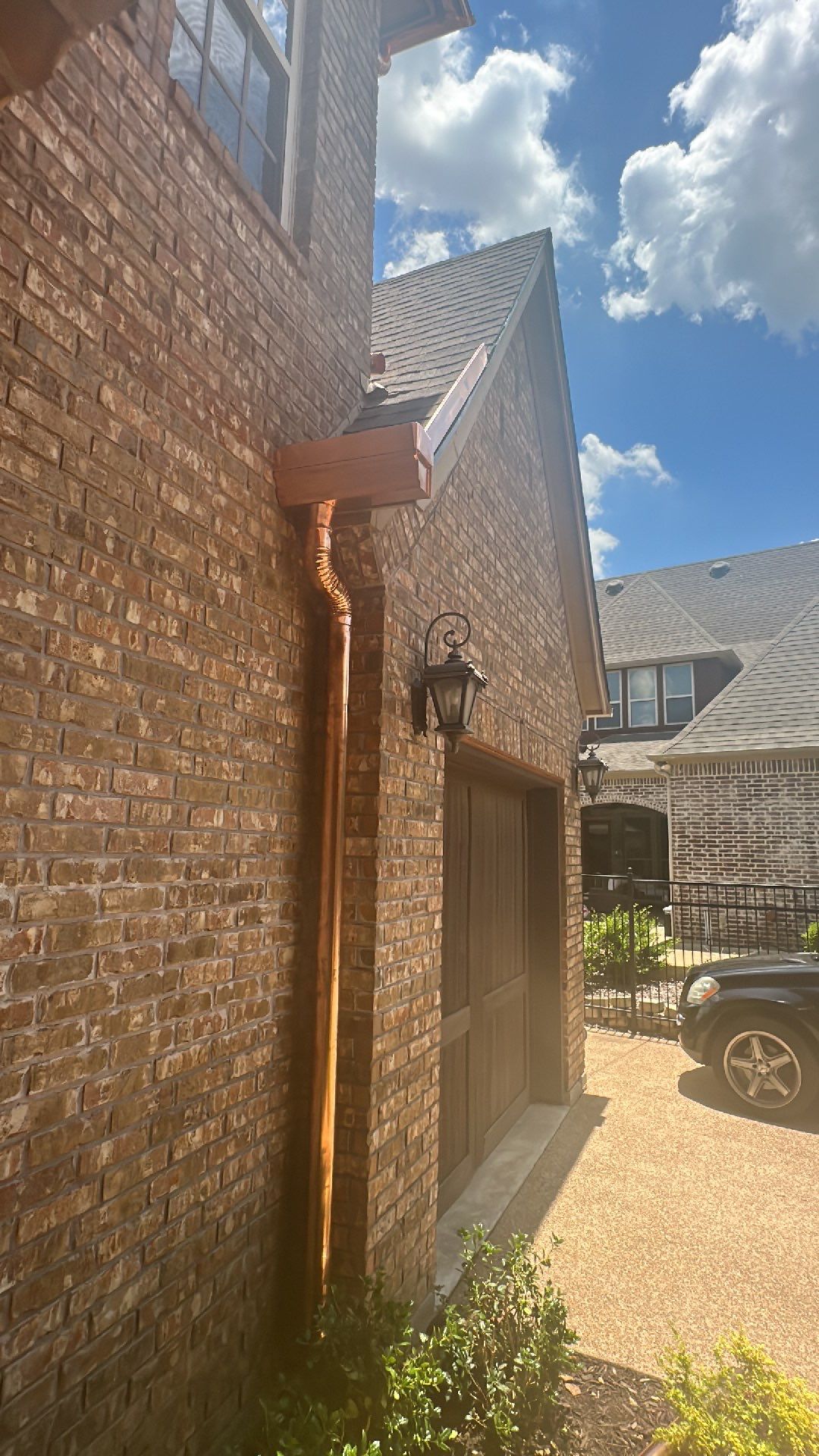 Beautiful Estate Remodel - Roof, Copper Gutters, Exterior Stain, Siding Replacement by First United Roofing & Construction