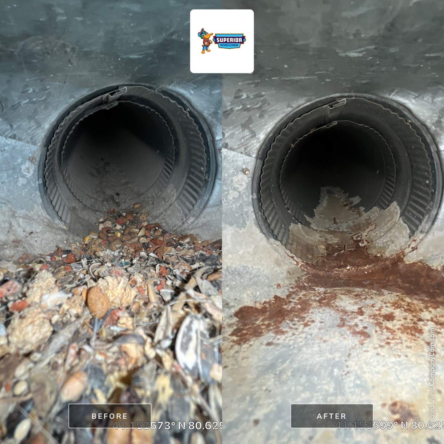 Air Duct Cleaning With a Vacuum Truck in Youngstown, OH by Superior Air Duct Cleaning