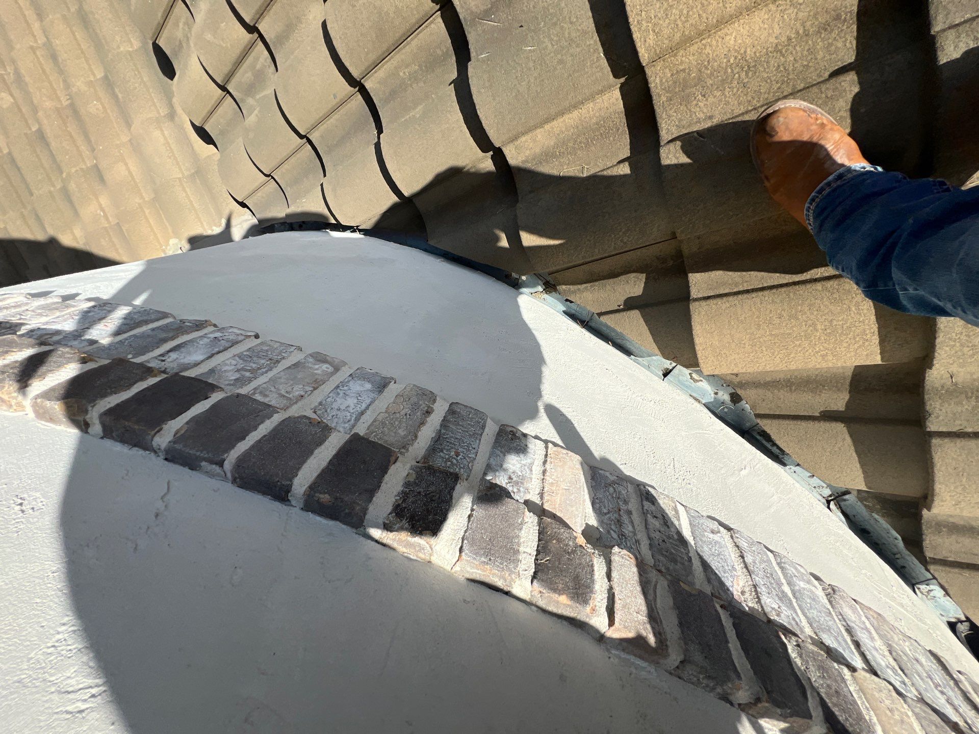 Residential Roofing Repair using tile by Roof Repair Company
