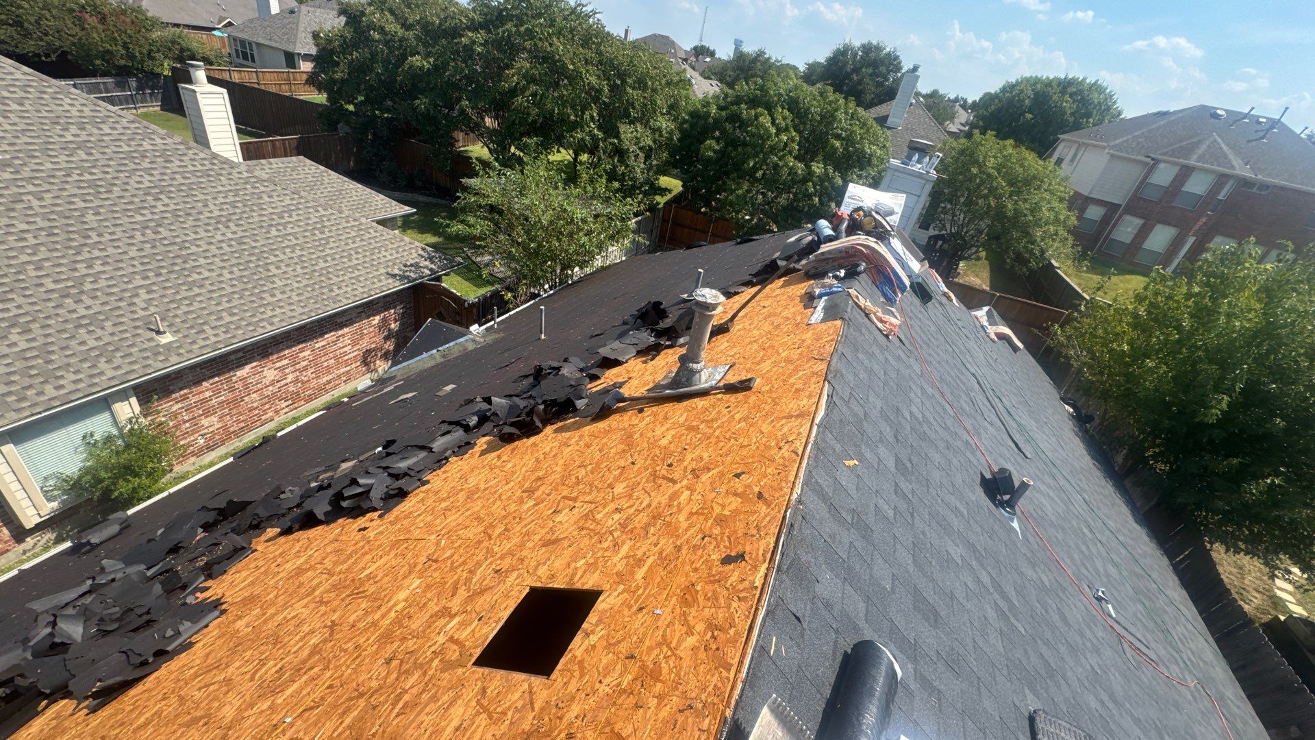 Project in Sachse by Rhino Roofing and General Contracting, LLC