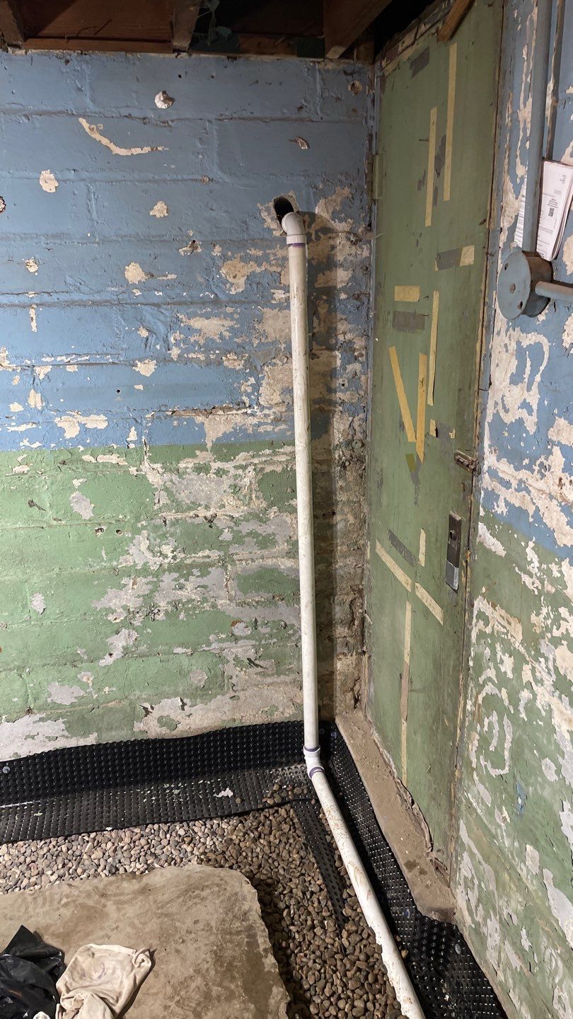 Interior Drain Tile for a South Minneapolis Basement by Waterproofing Northeast