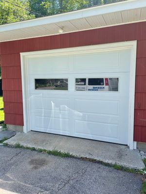Door Installation using Raynor Encore Garage Door