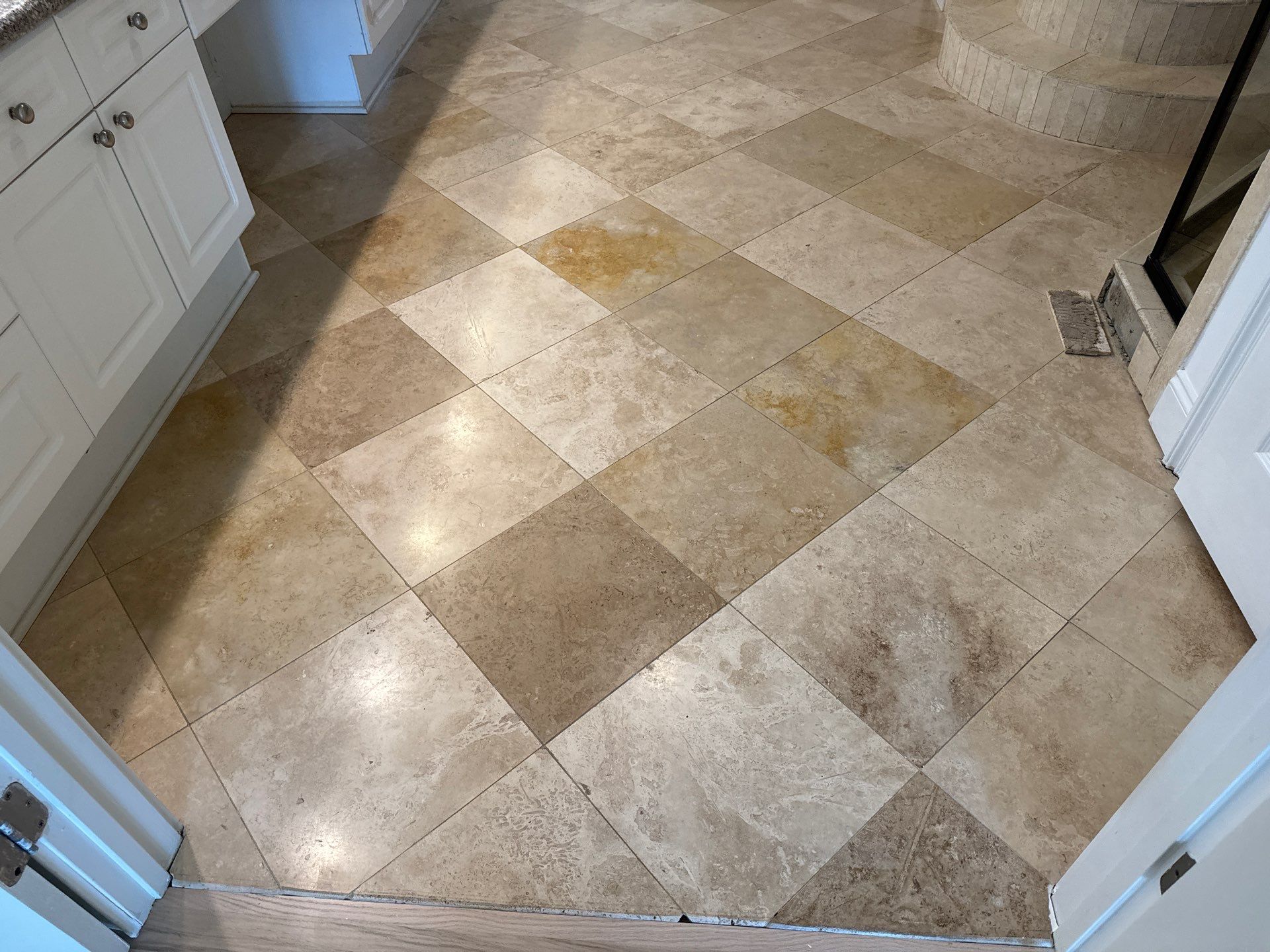 Full master bathroom renovation by Prudencio