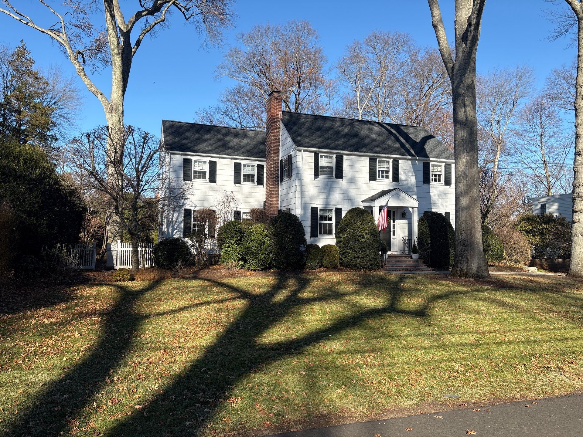 Darien, CT Asphalt, Copper Roof & Half Round Gutters  by Rinaldi Brothers