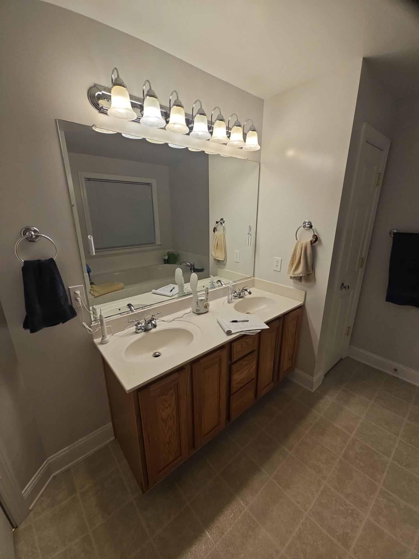 Complete master bathroom remodel/Full window replacement by Window Depot of Annapolis