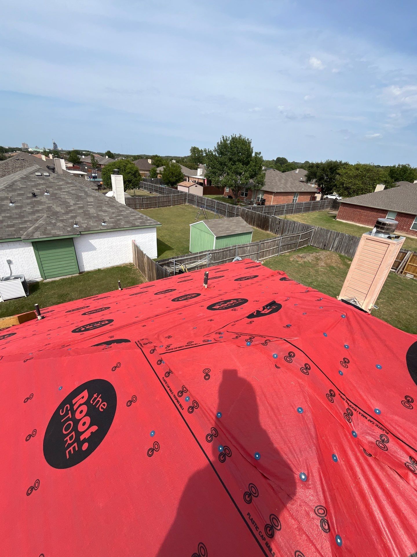 USAA Approved Reroof Project by Berry Good Roofing 