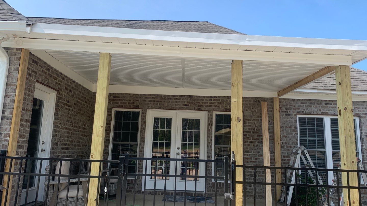 Porch - Residential Roofing Installation by American Roofing NC