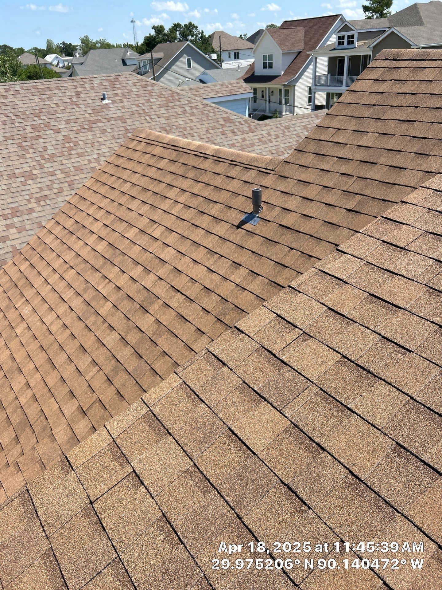 Project in Metairie by Robertson Roofing & Siding Inc