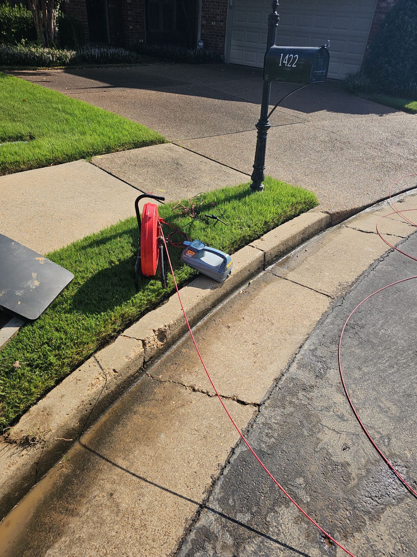 Helping the plumbers and residential customers by Alsip Locating Service, LLC