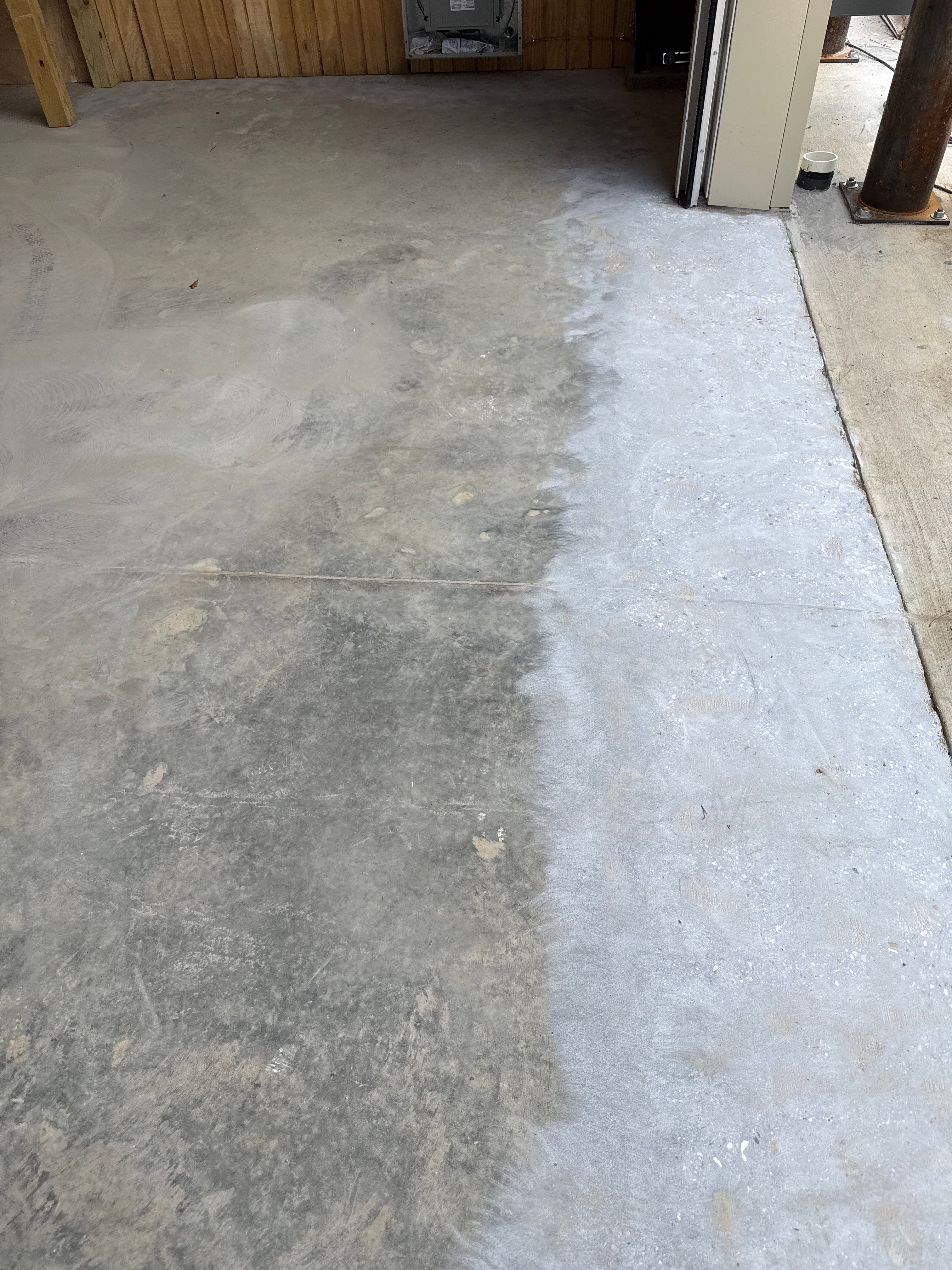Industrial Epoxy Flooring for Sandhill Crane Workshop in Gautier by Cornerstone Hard Surface Restoration 