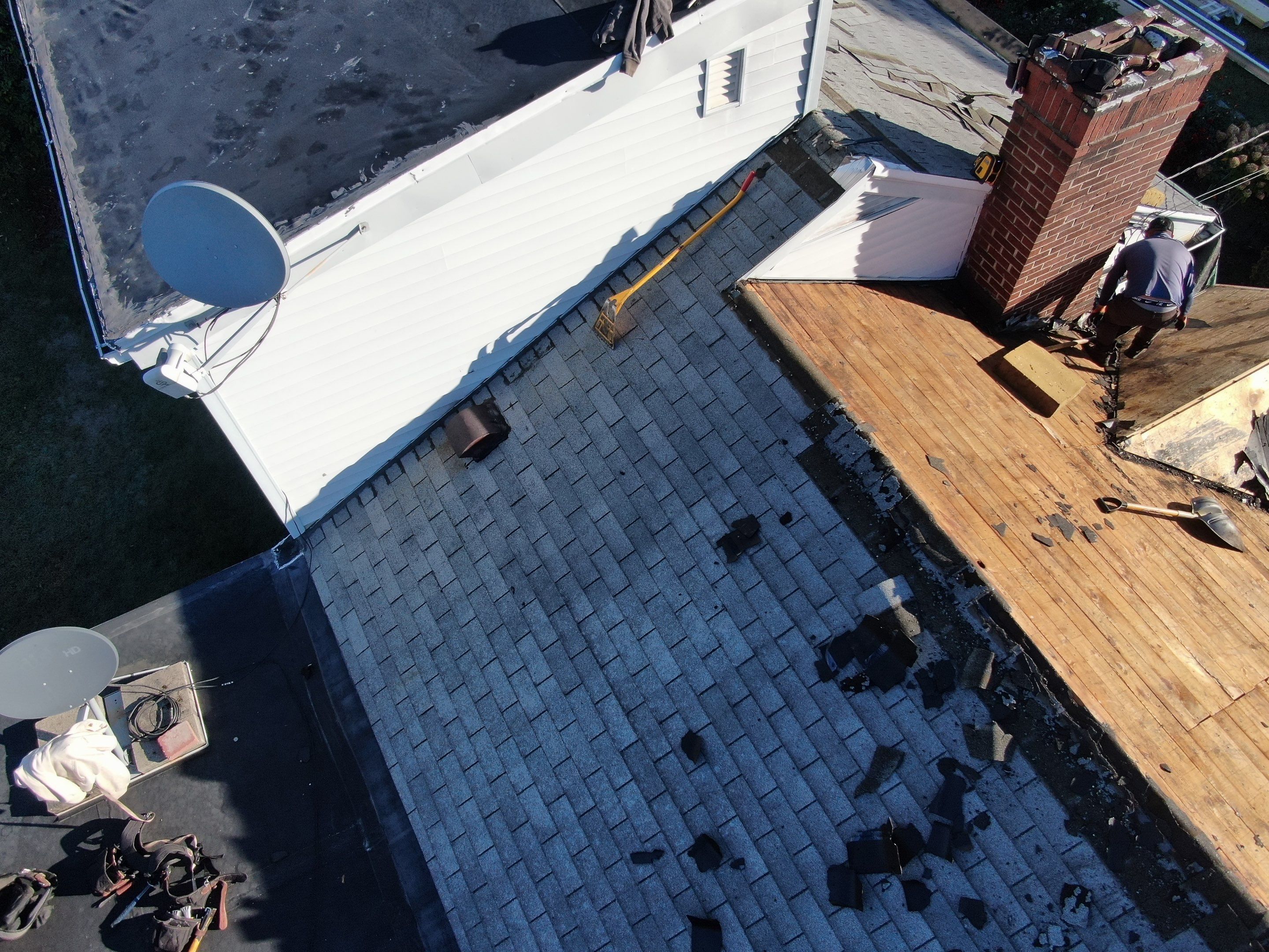 Full Roof Replacement & EPDM Integration | Tewksbury, MA by Mighty Dog Roofing of Greater Middlesex County