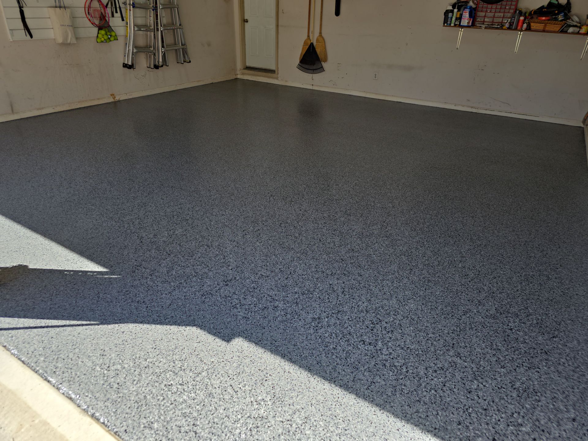 Nighfall color flake it is an elegant option by Opus Renovations 