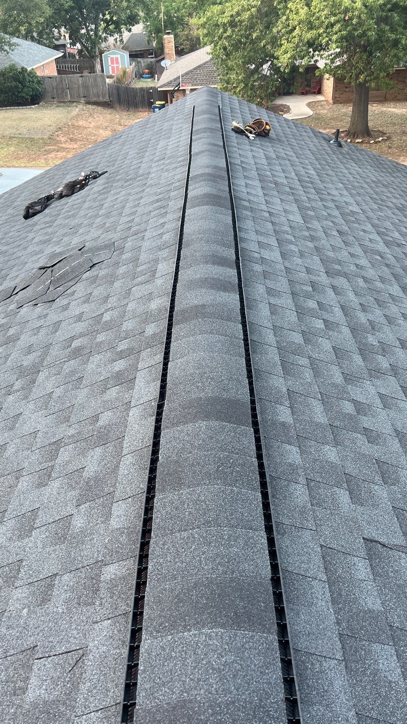 Residential Roofing Installation using GAF Natural Shadow  by A & H Roofing and Contracting, LLC