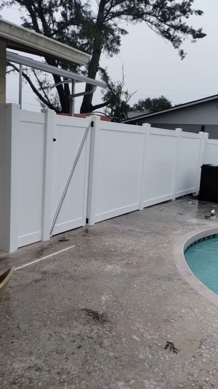 Vinyl Fence Installation using Vinyl Privacy Fence  by Asap fence and gates, LLC
