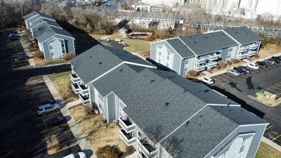 Commercial Shingle Install - Atlas Prolam Shingle - Color Black Shadow