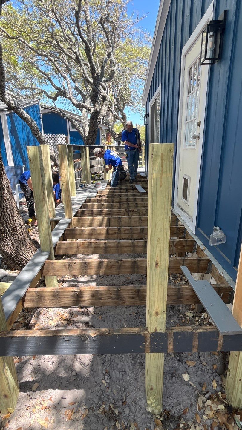 Maintenance free Retirement  by Bayfront Roofing and Construction