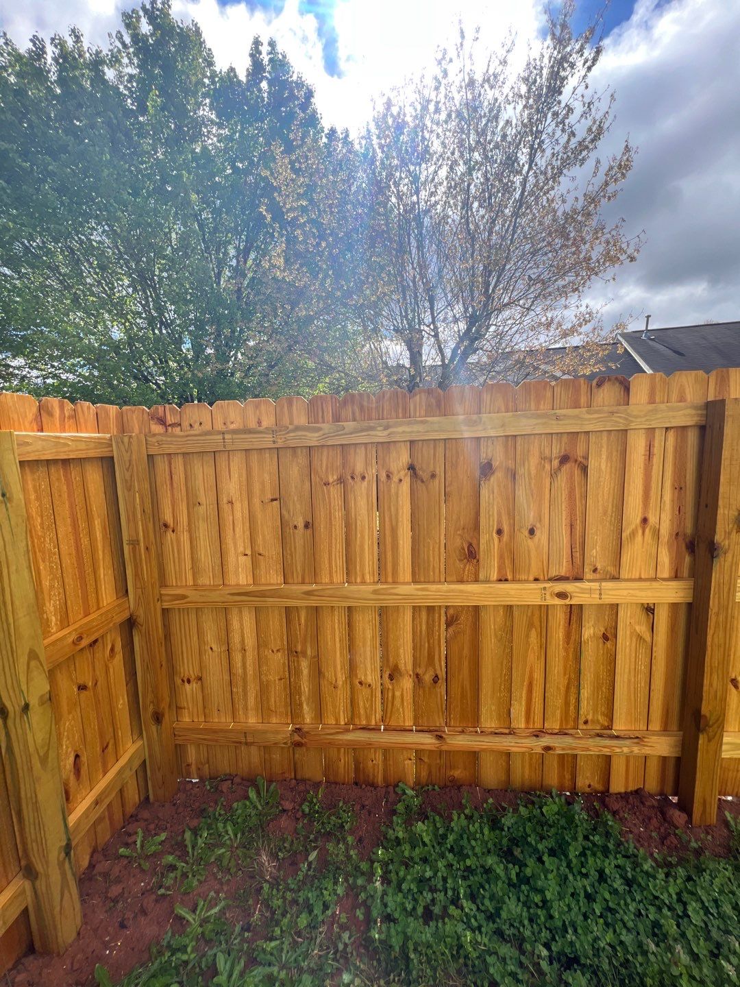 Fence using Wood Sealant by DuraSeal
