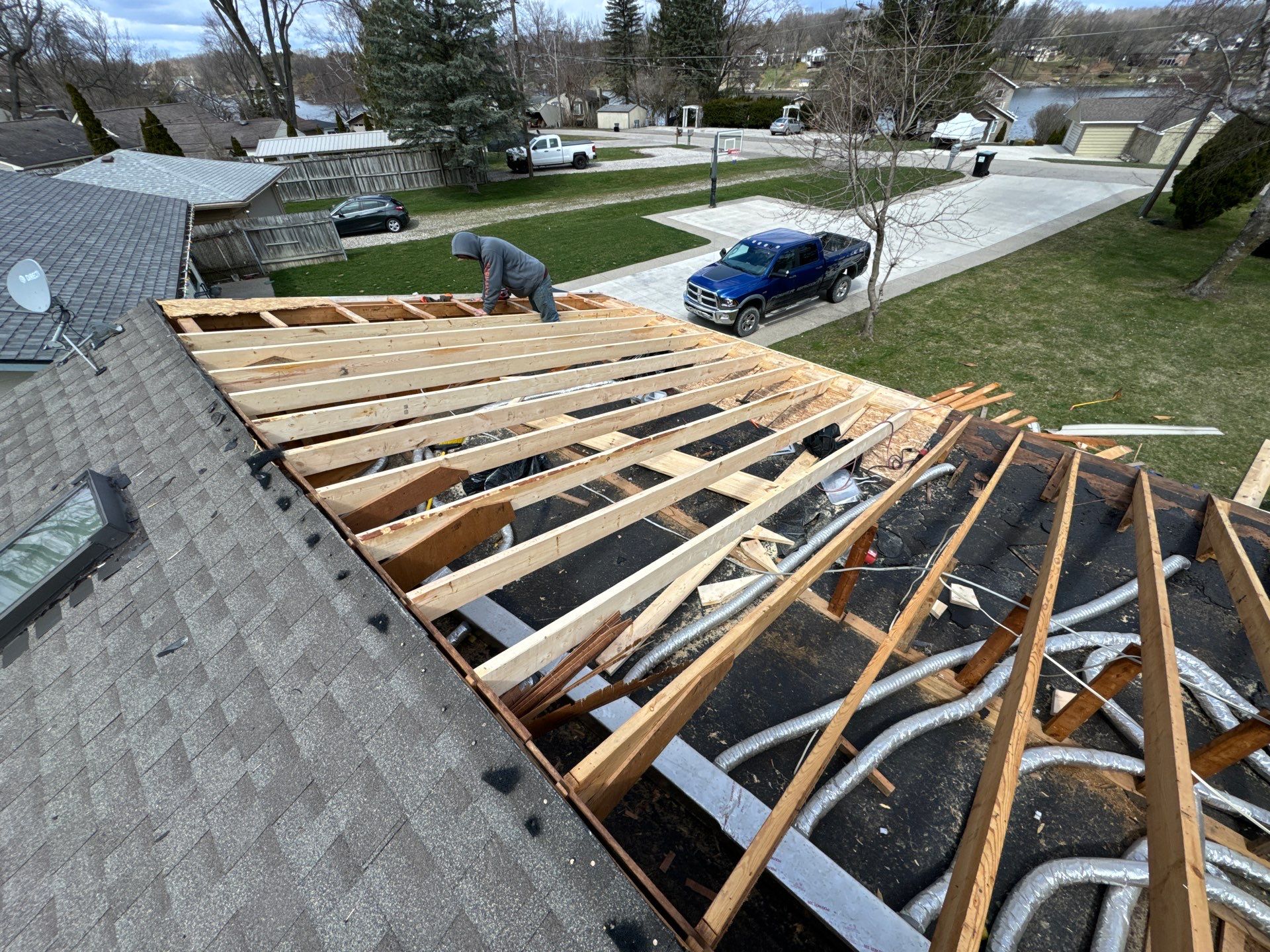 Roof Replacement using CertainTeed Landmark by 180 Contractors