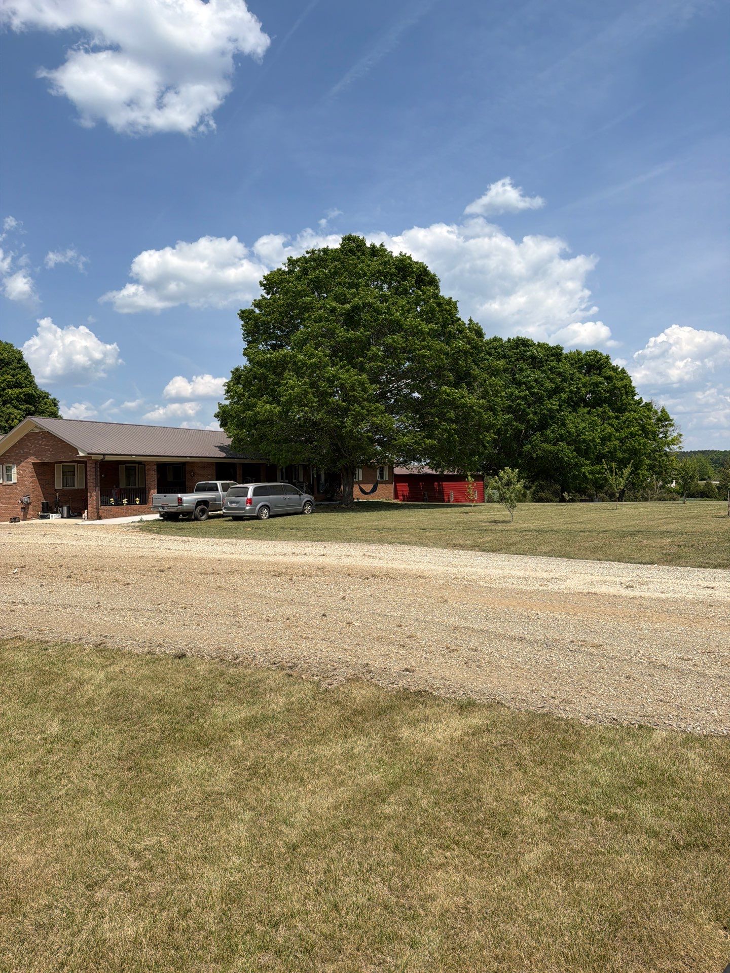 Gravel Driveway Grading and Lot Leveling in Lexington by Four Oaks Grading and Septic, LLC