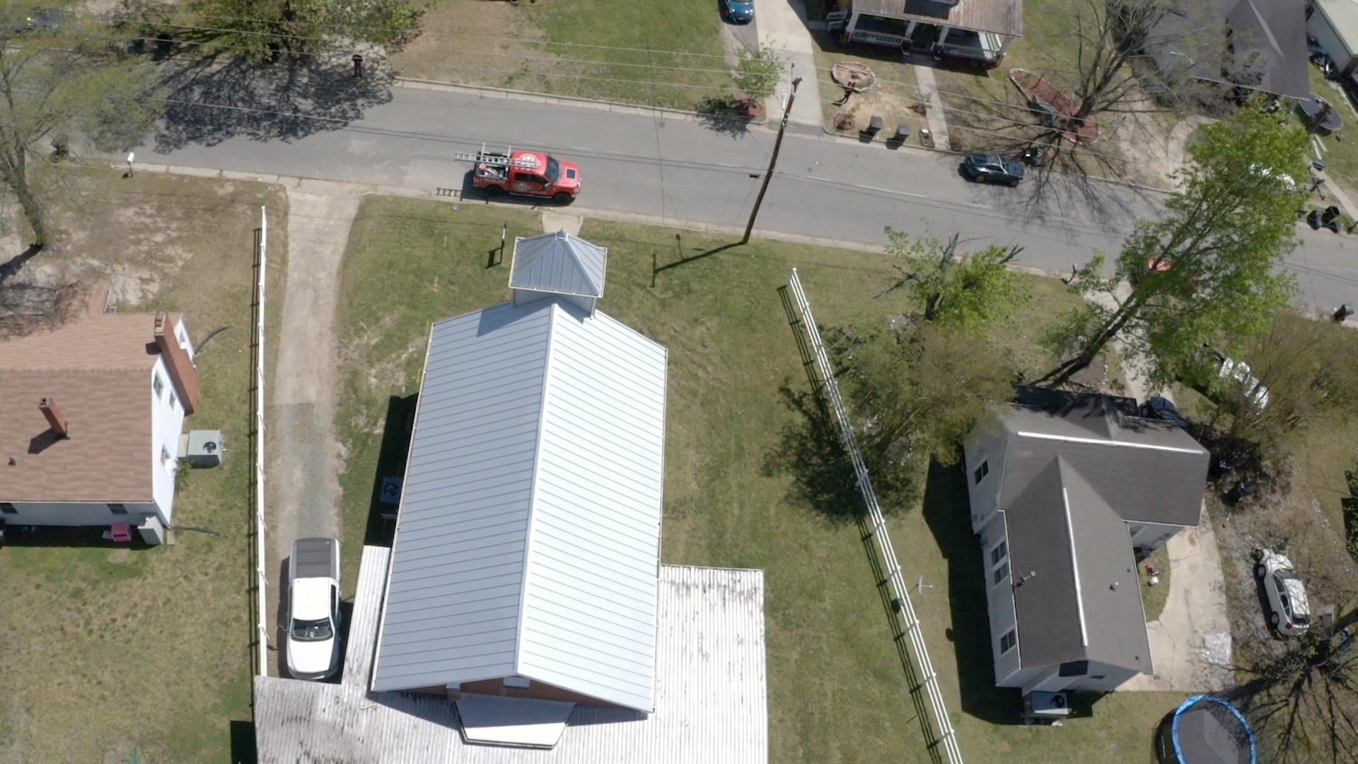Primitive Baptist Church using Standing Seam Metal by Just In Time Roofing and Restoration