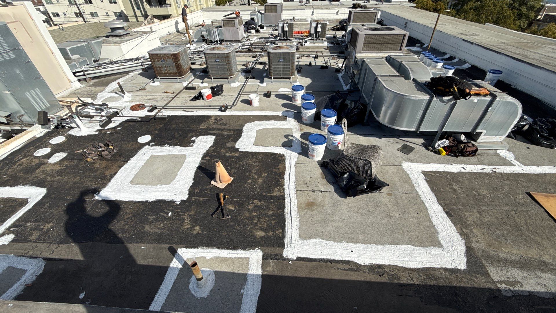 Pre-school in Santa Monica - Waterproofed with ASC Silicone Membrane System by Hull Brothers Roofing