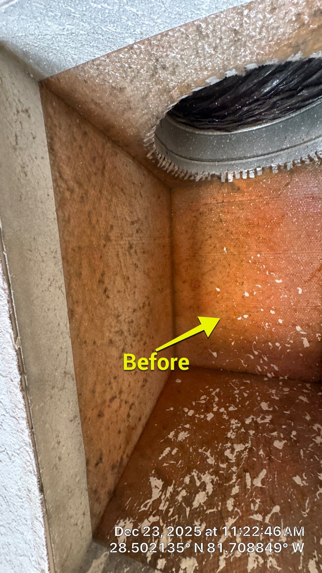Air Duct Dryer Vent Cleaning Encapsulation Dryer Vent Repair in Clermont by Hygienic Air, Inc