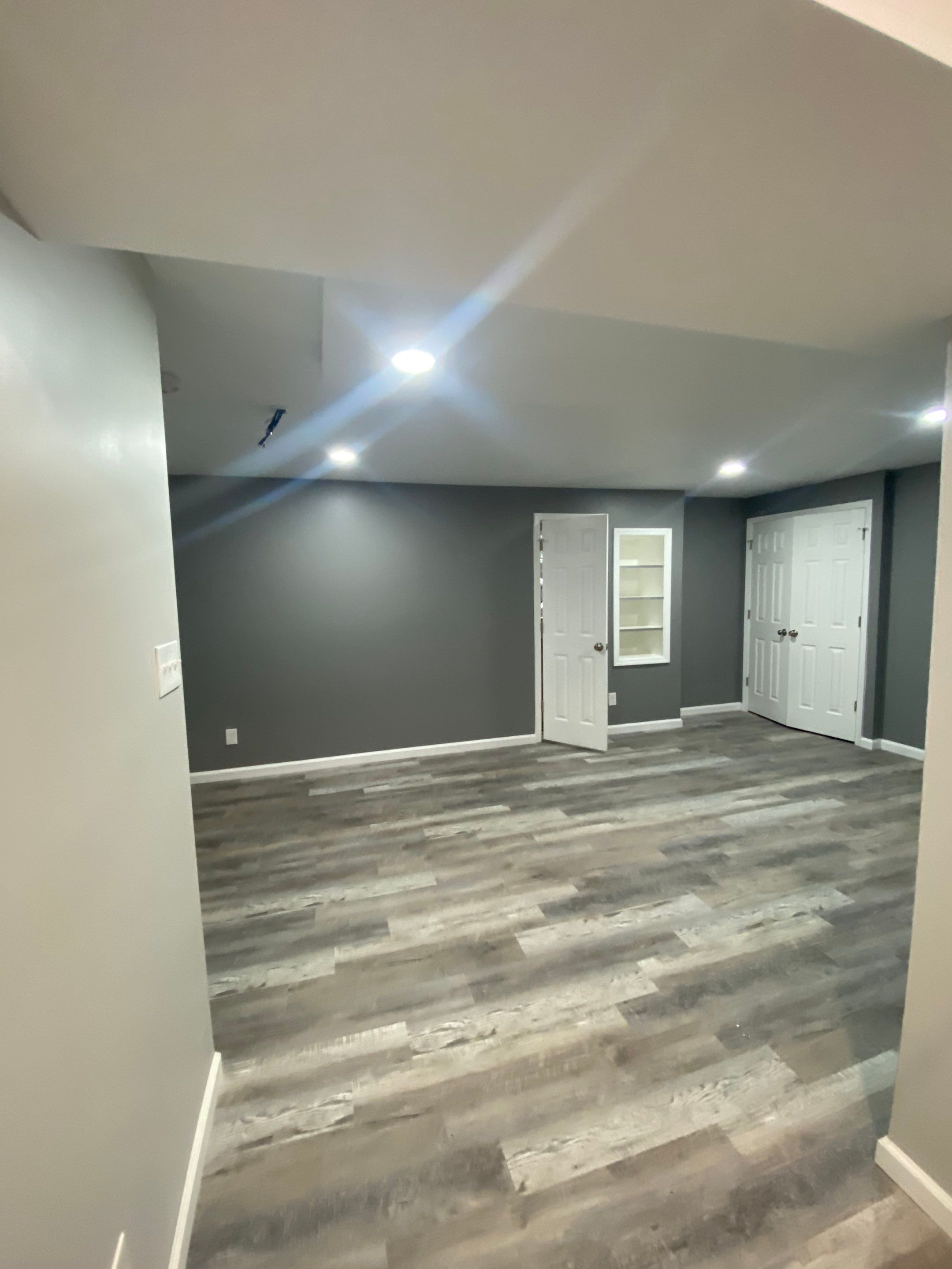 Complete Basement Buildout by The Smet Companies, LLC