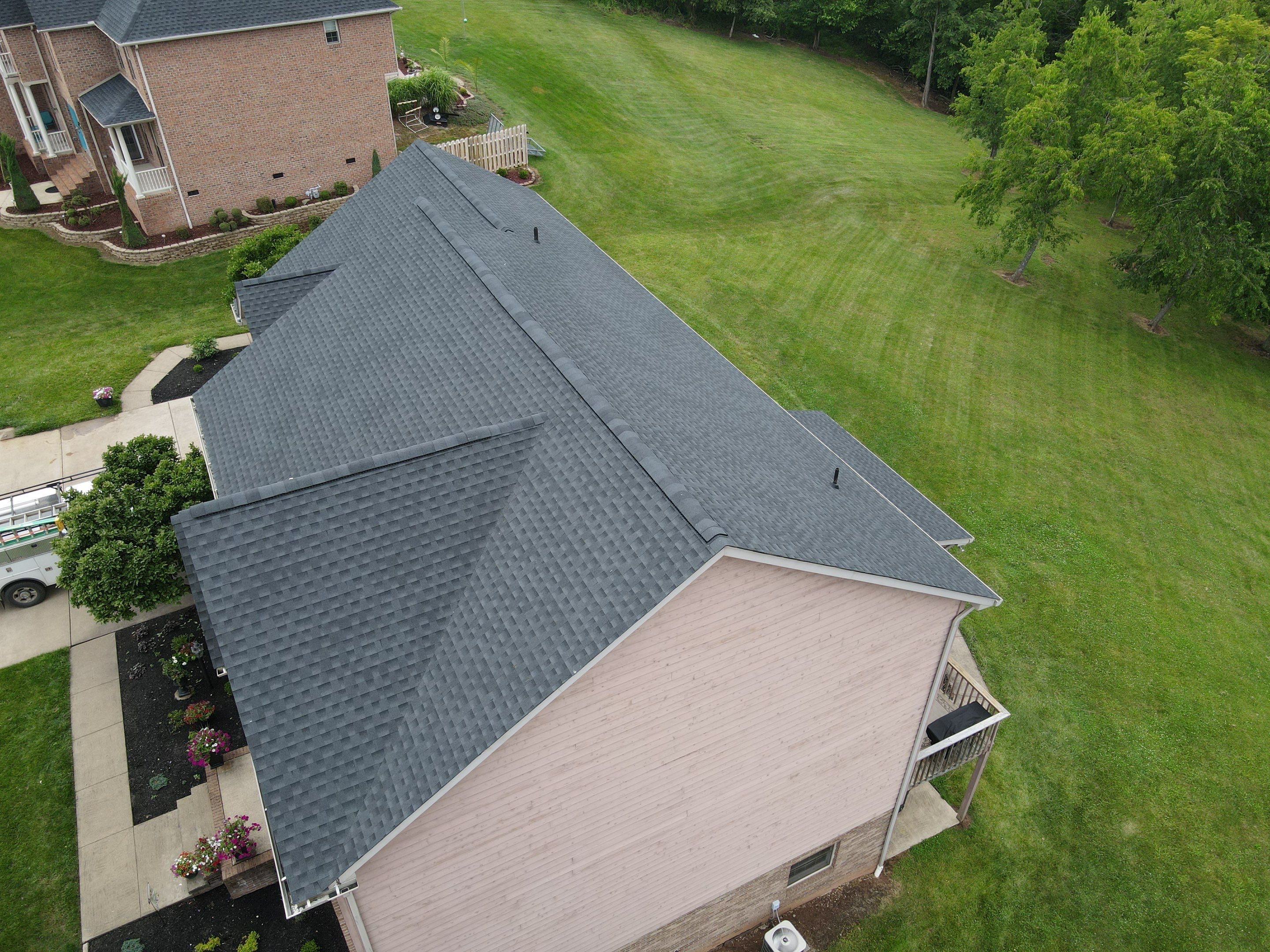 Residential Roofing Installation using GAF Timberline HDZ by Rainstoppers Roofing